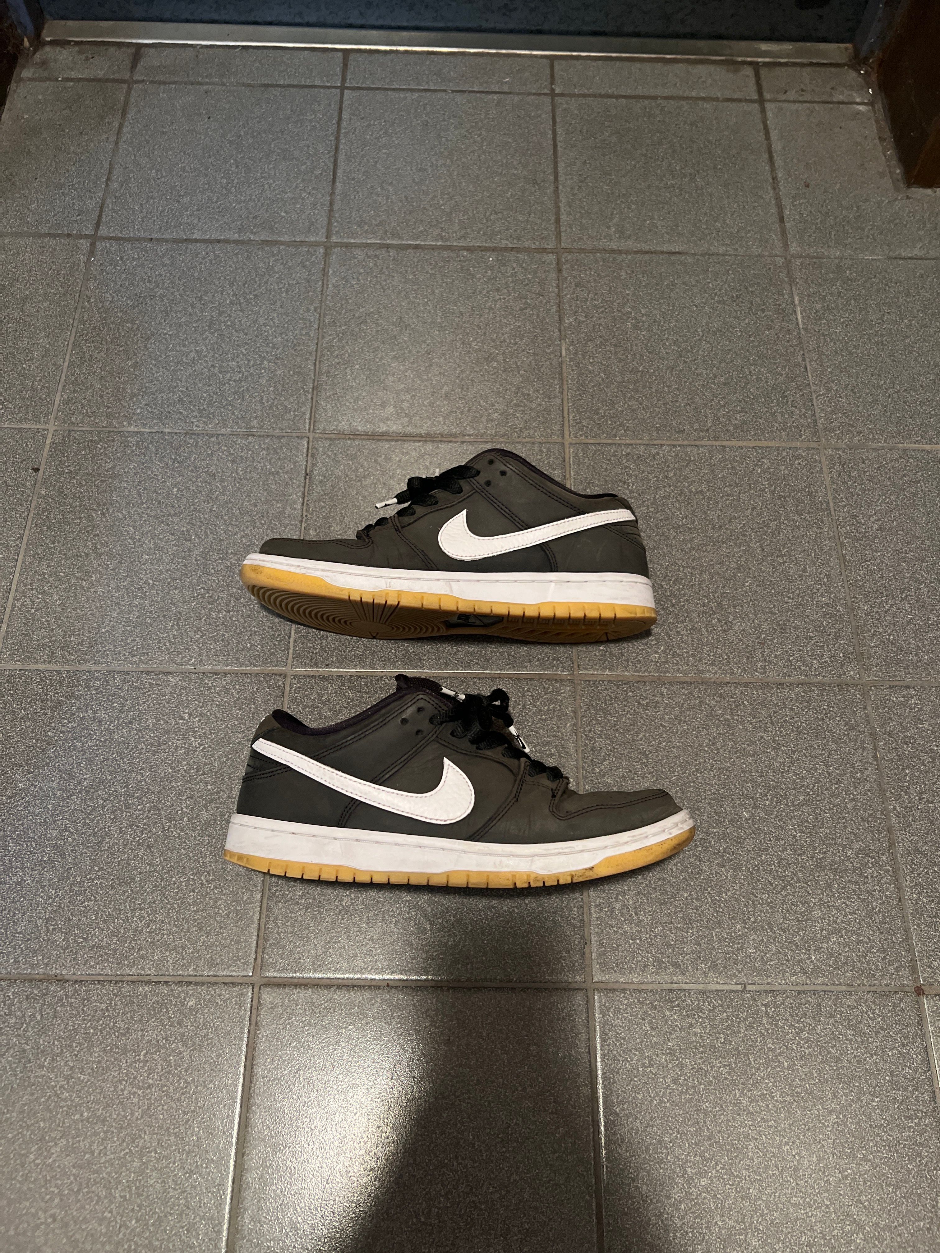Nike SB Dunk Low Pro "Black/WhiteBlack-Gum Light Brown"