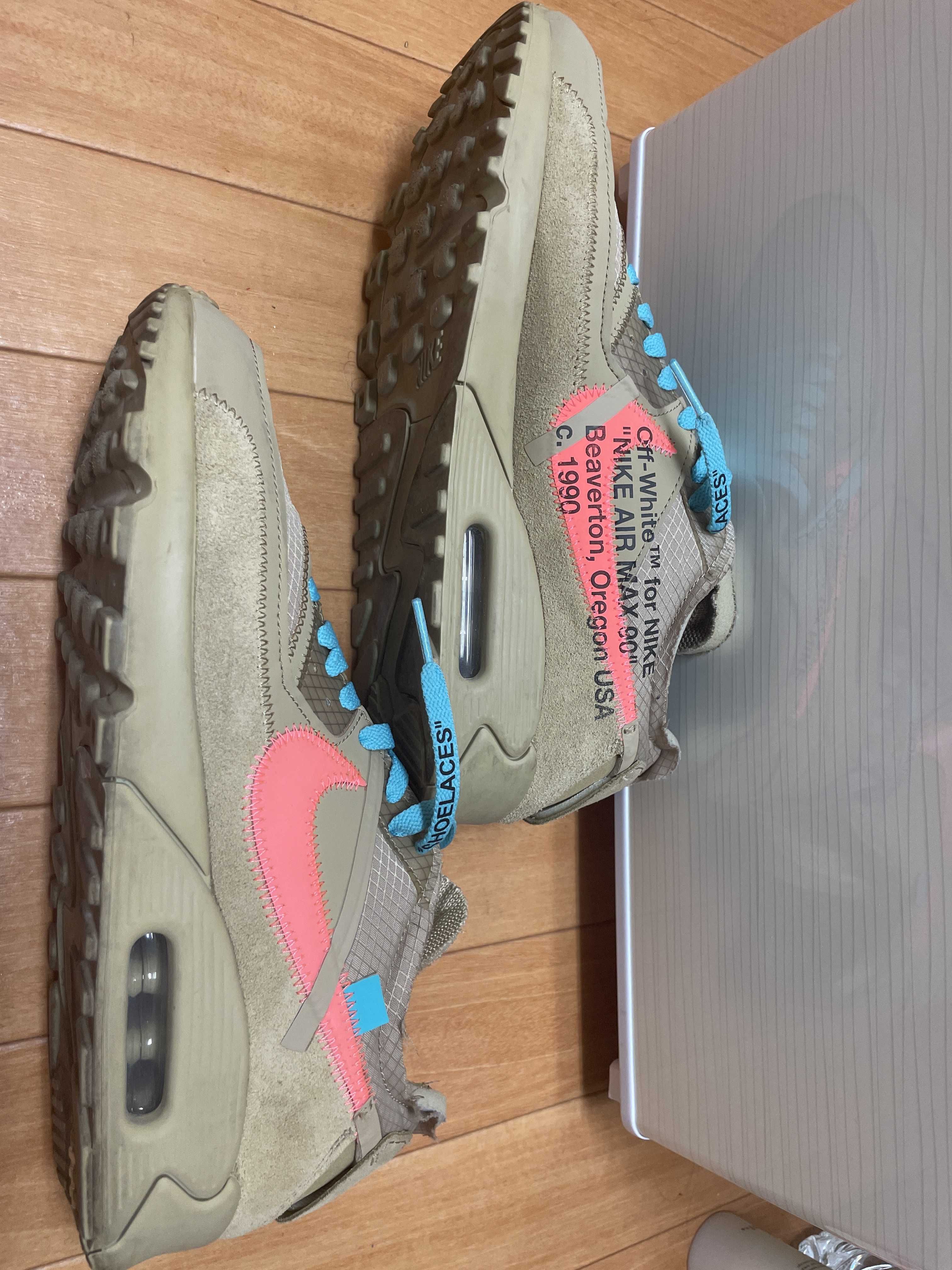 Off-White × Nike Air Max 90 "Desert Ore"