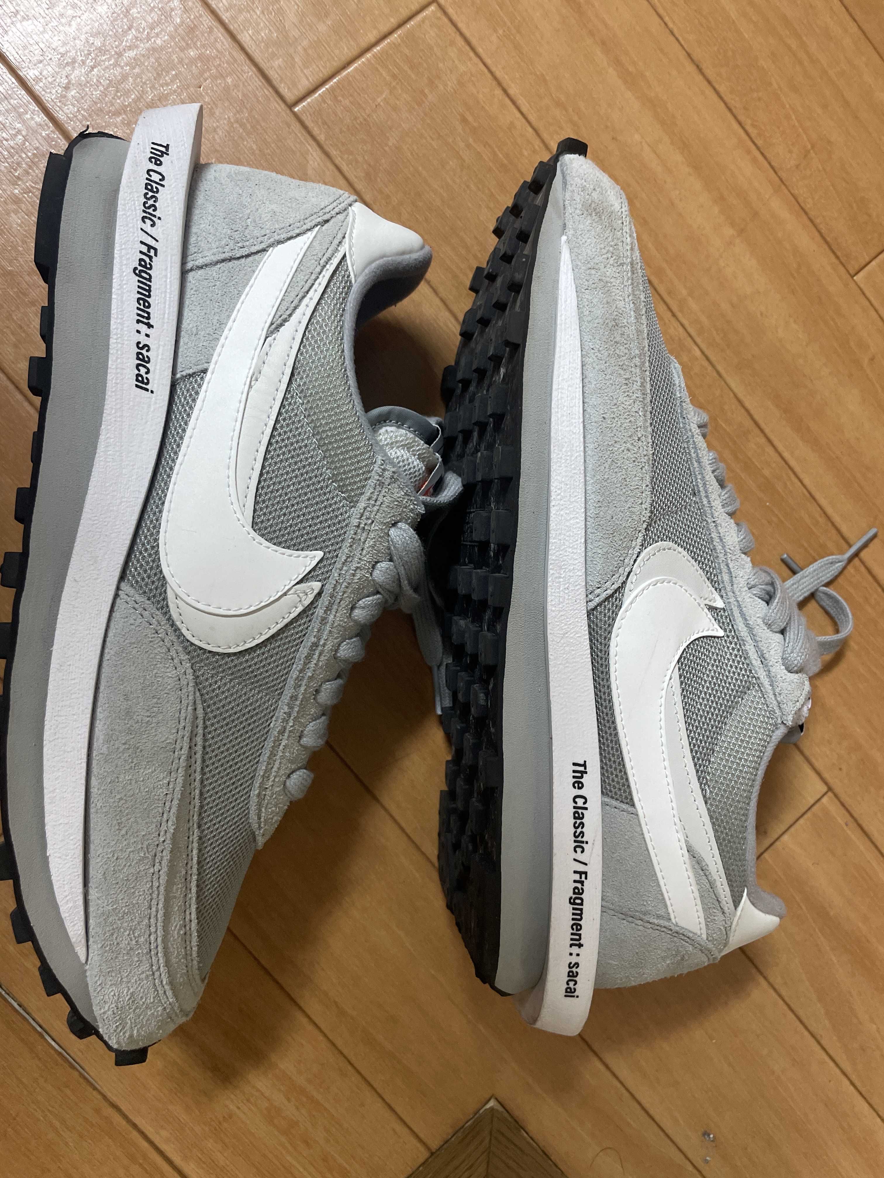 Fragment × sacai × Nike LD Waffle "Light Smoke Grey"
