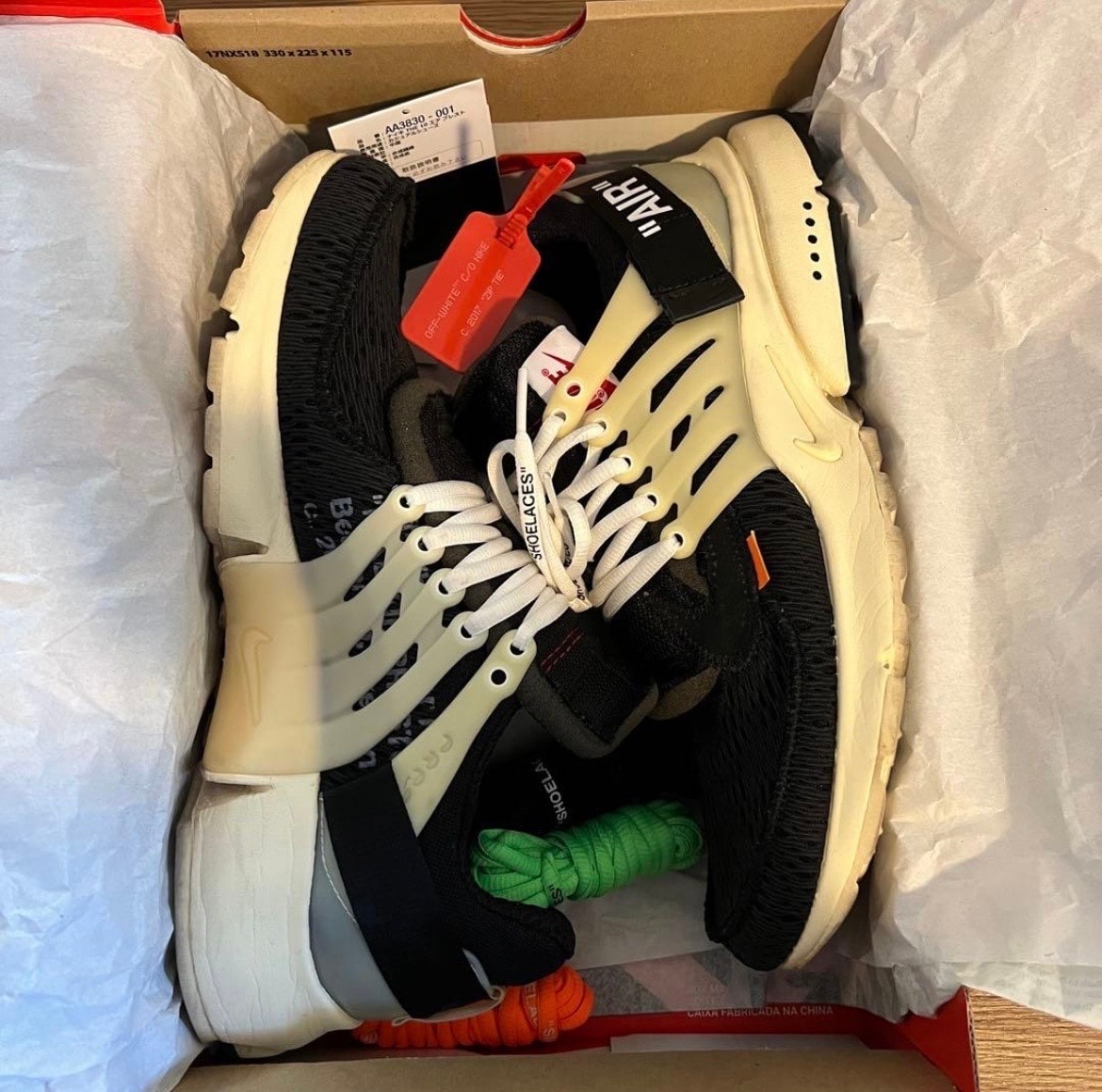 Off-White × Nike The Ten Air Presto