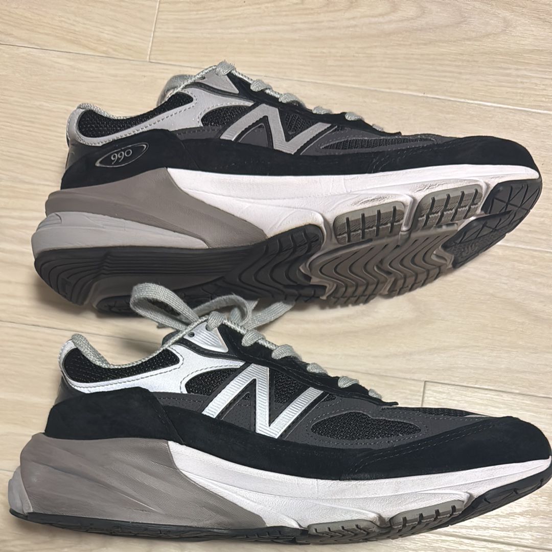 New Balance 990V6 "Black" (Heel NB Logo)