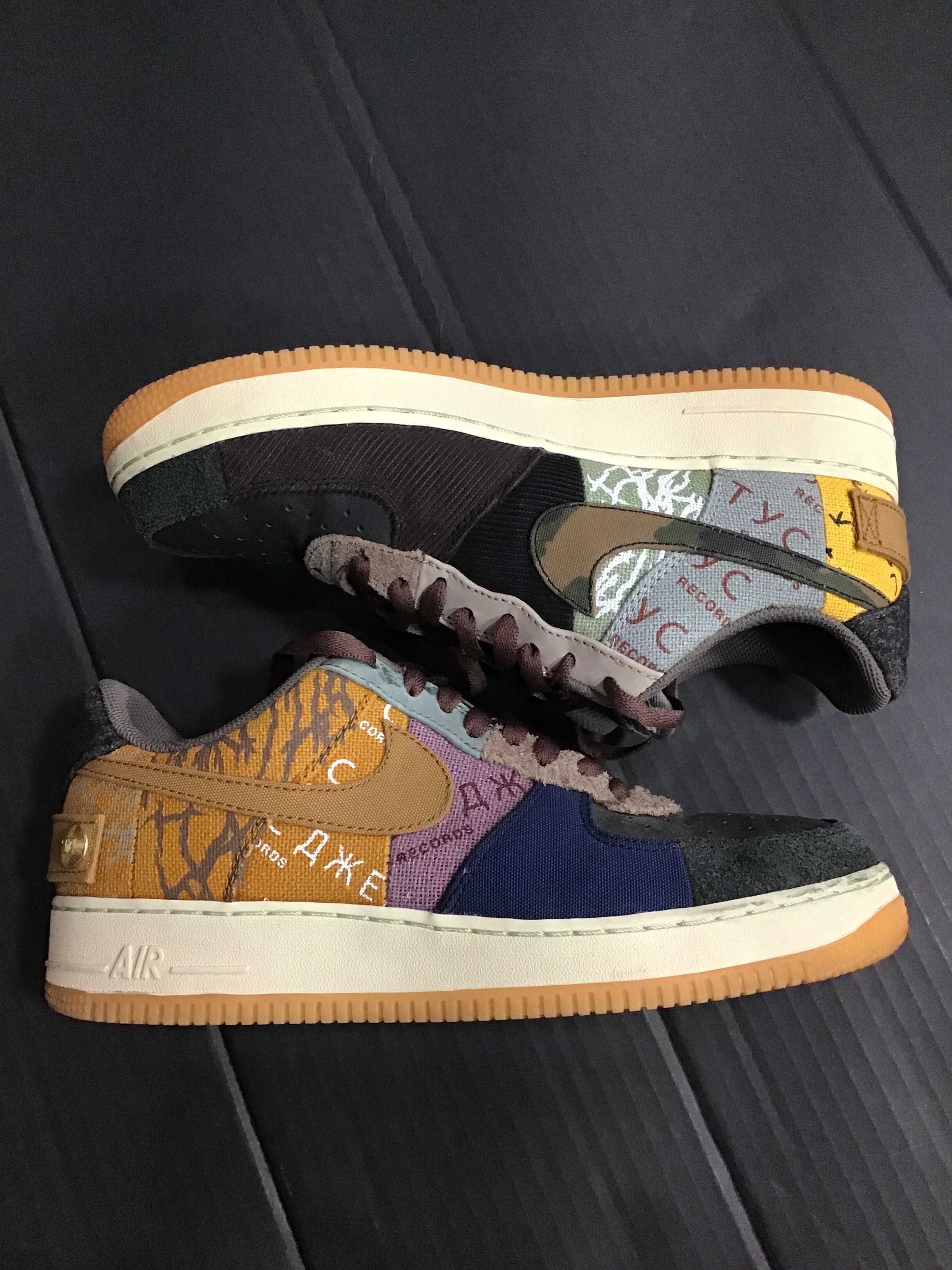 Travis Scott × Nike Air Force 1 Low Cactus Jack "Multi Color"
