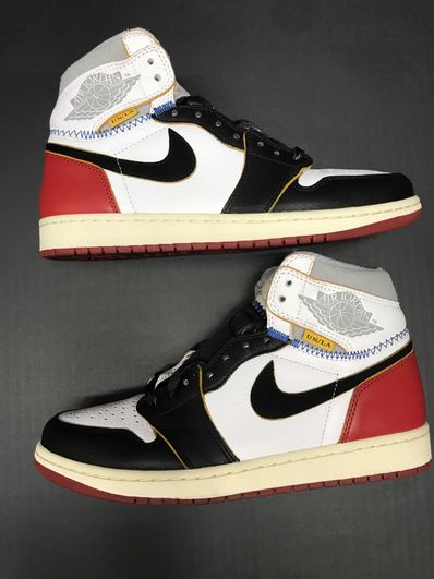 UNION × Nike Air Jordan 1 Retro High OG NRG "Varsity Red/Wolf Grey"