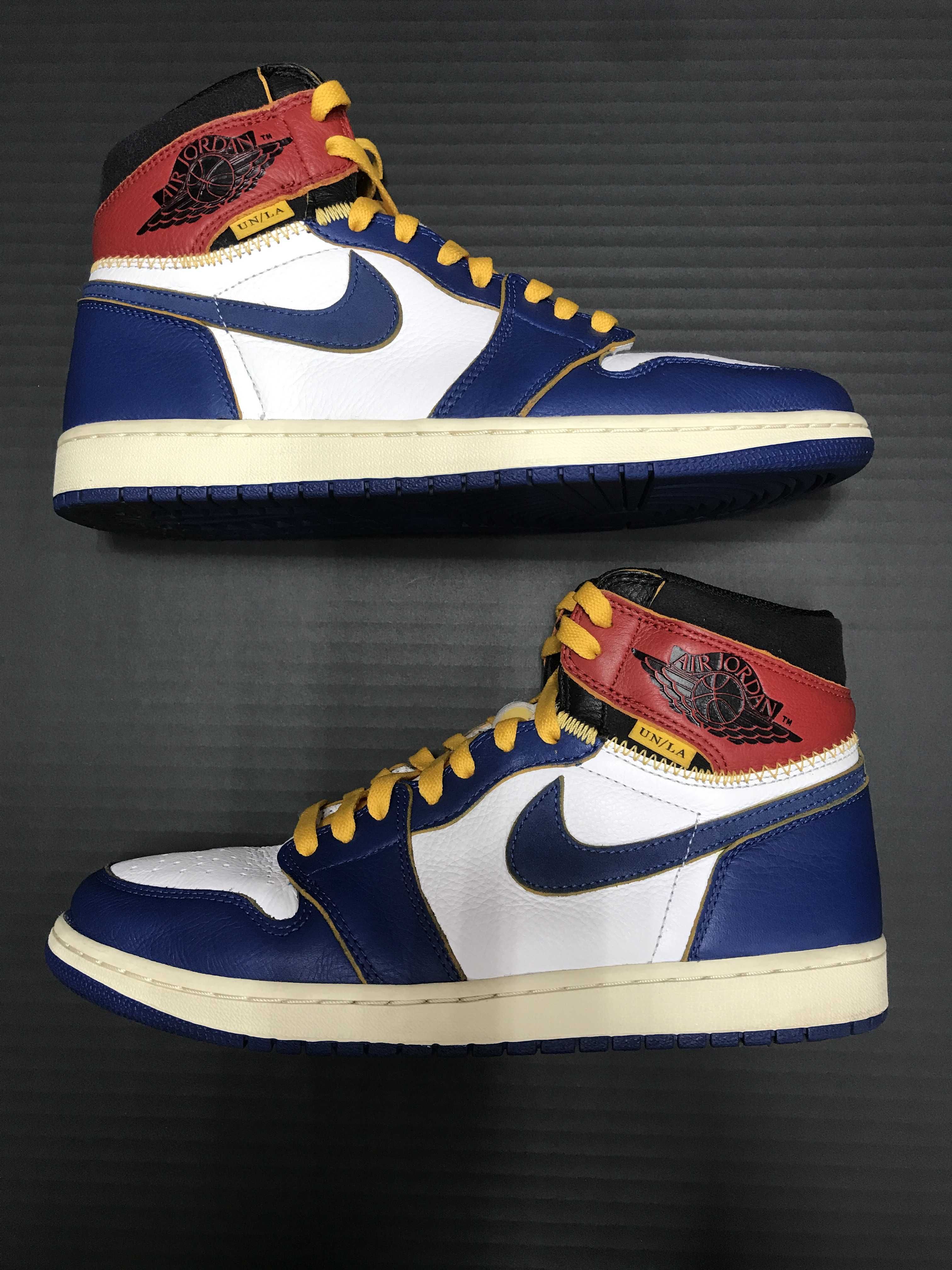 Union × Nike Air Jordan 1 Retro High OG NRG "Storm Blue/Varsity Red"
