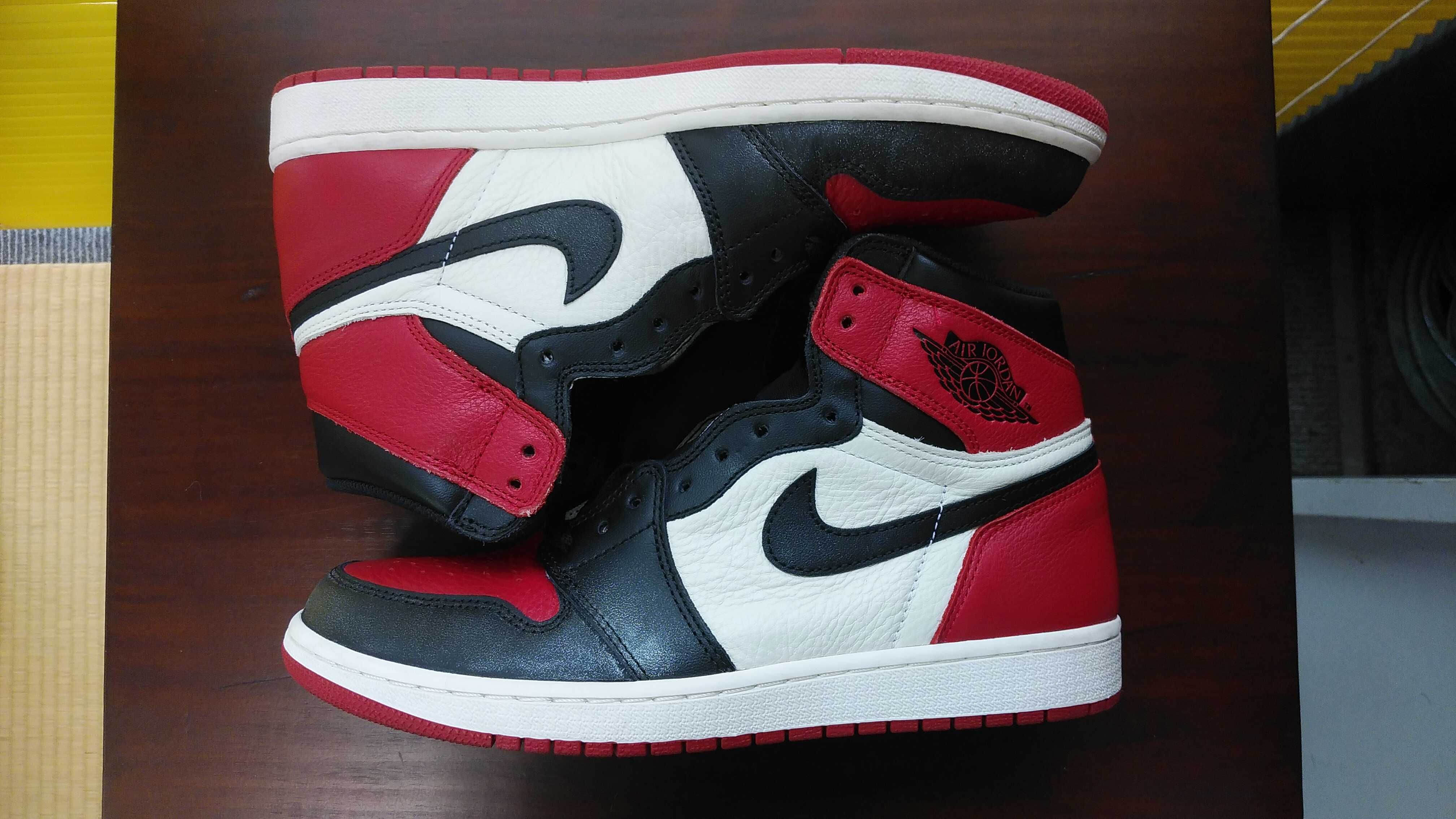 Nike Air Jordan 1 Retro High OG "Bred Toe"