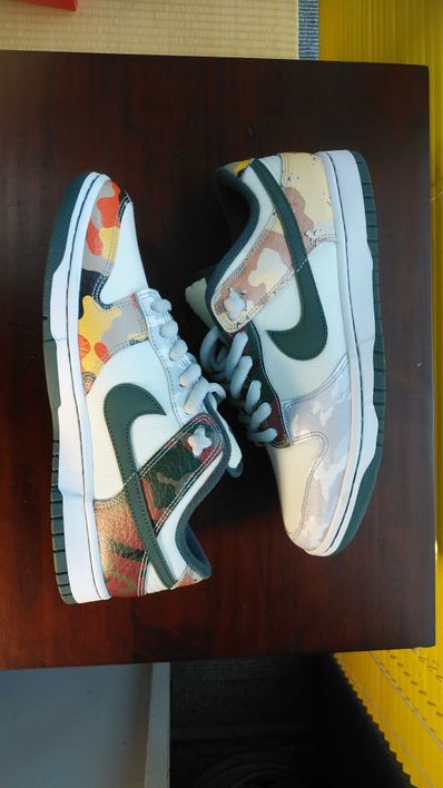 Nike Dunk Low "Sail Multi Camo"