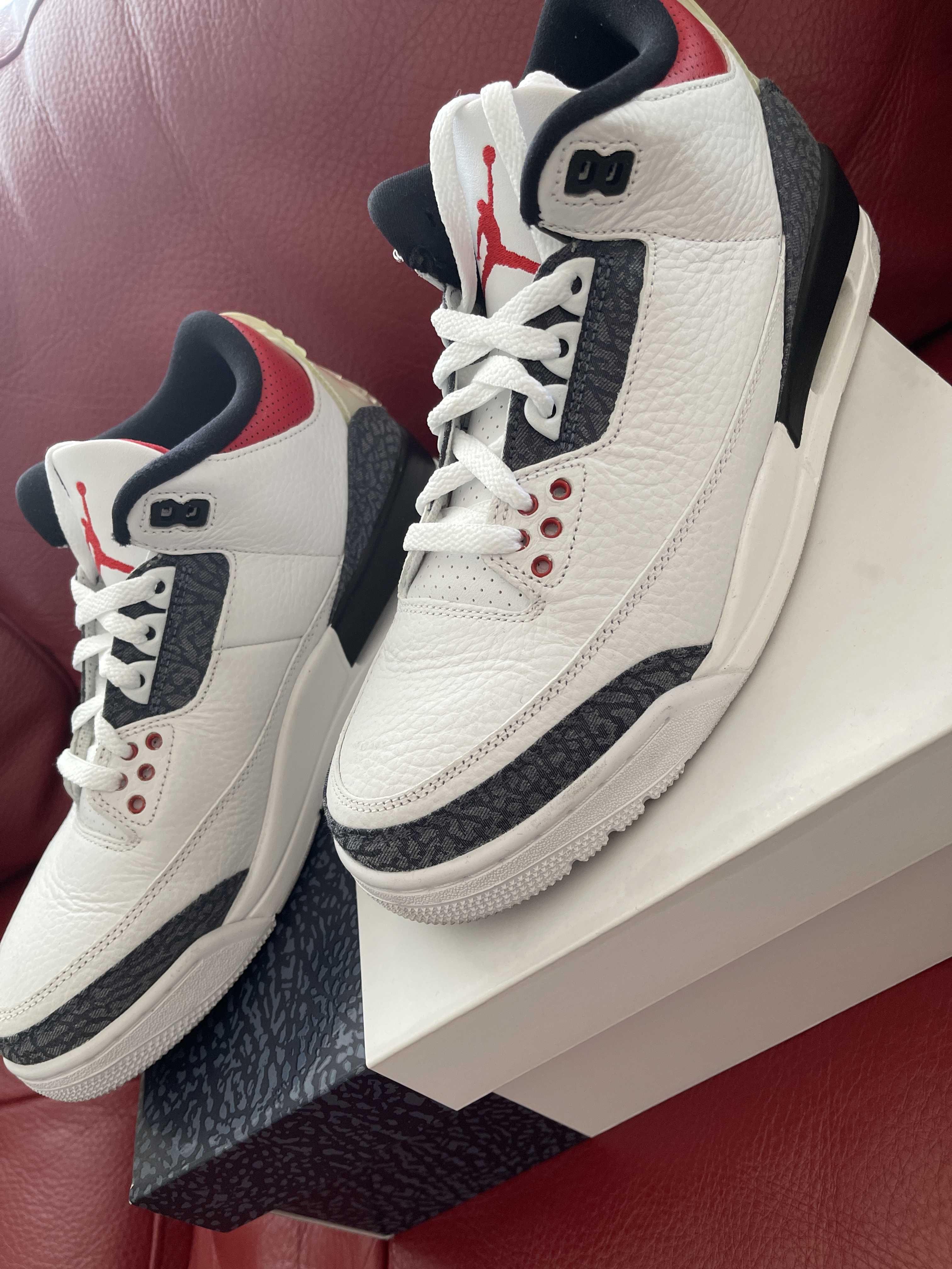 Nike Air Jordan 3 Retro SE-T CO JP "Fire Red Denim"