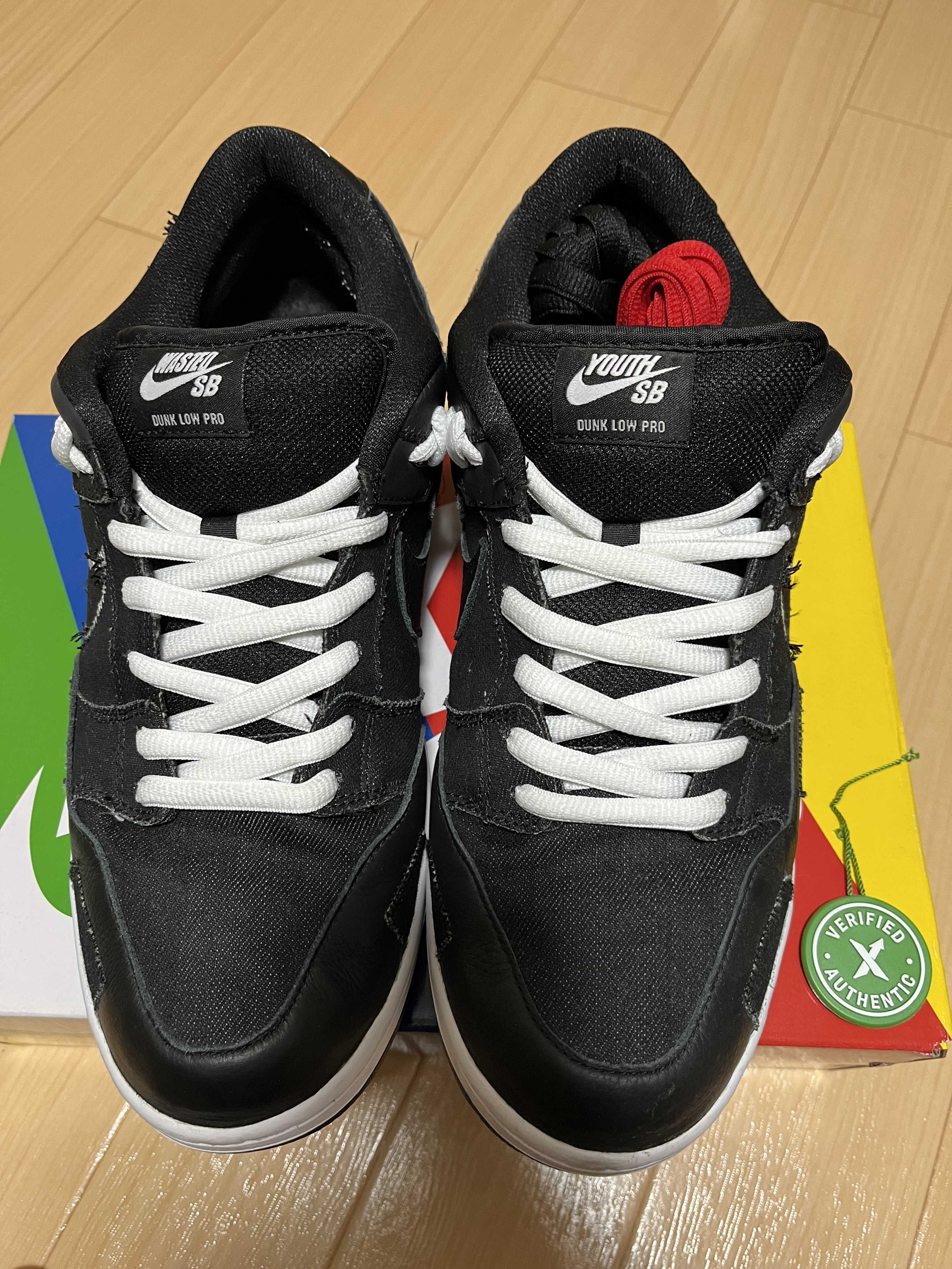 Wasted Youth × Nike SB Dunk Low "Black Denim" / VERDY