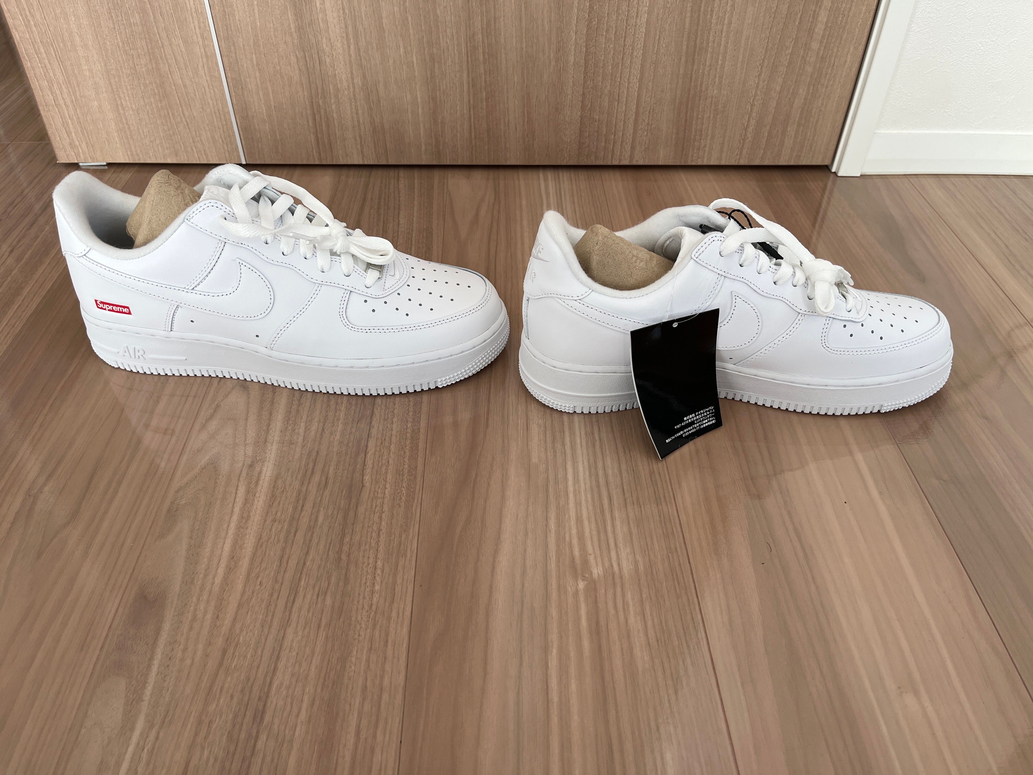 Supreme × Nike Air Force 1 Low "White"