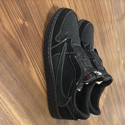 Travis Scott × Nike Air Jordan 1 Low OG SP "Black Phantom"