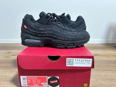 Levi's × Nike Air Max 95 OG "Denim Black"