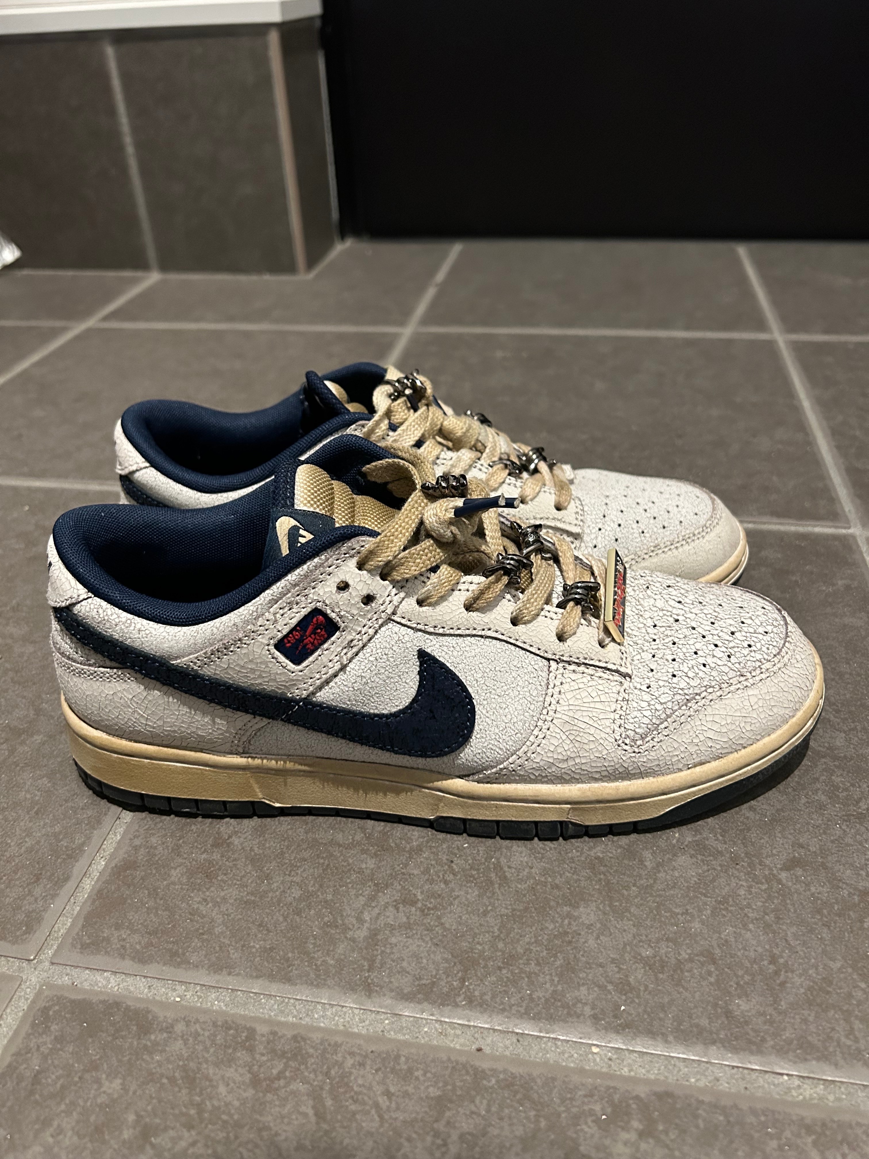 Stranger Things × Nike Dunk Low "Phantom/Midnight Navy"