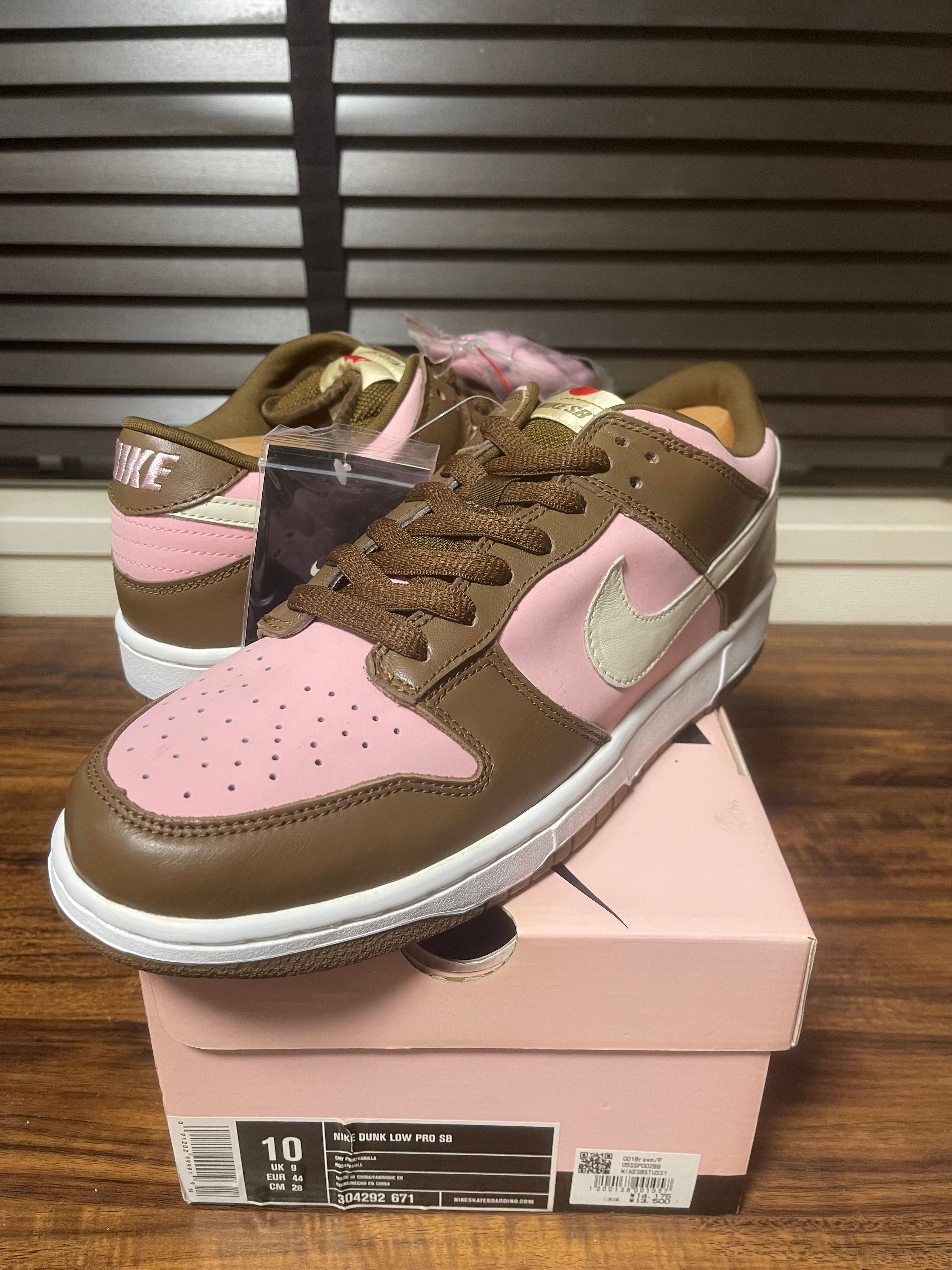 Stussy × Nike SB Dunk Low "Cherry"