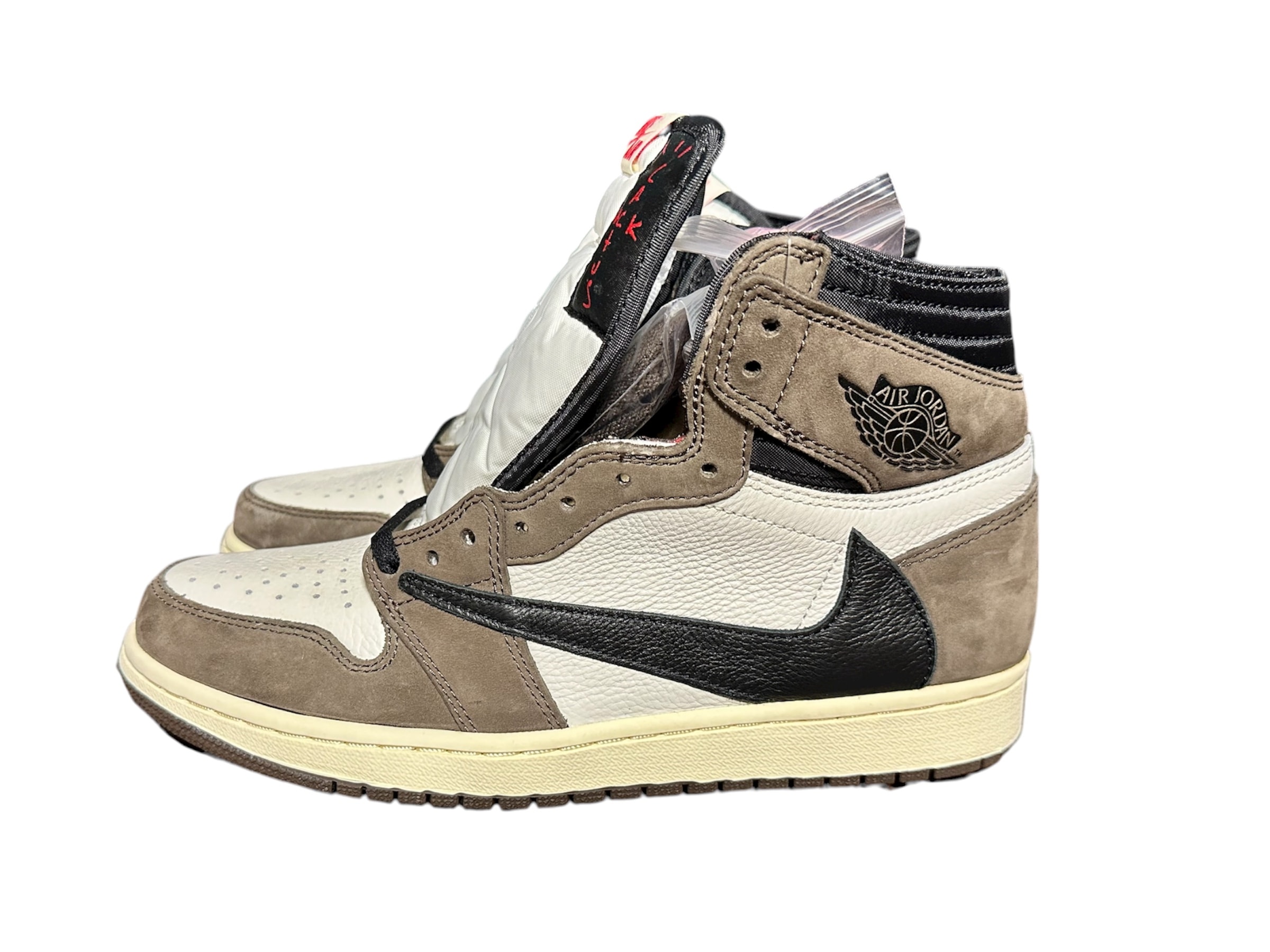 Travis Scott × Nike Air Jordan 1 Retro High OG TS SP "Sail/Dark Mocha"