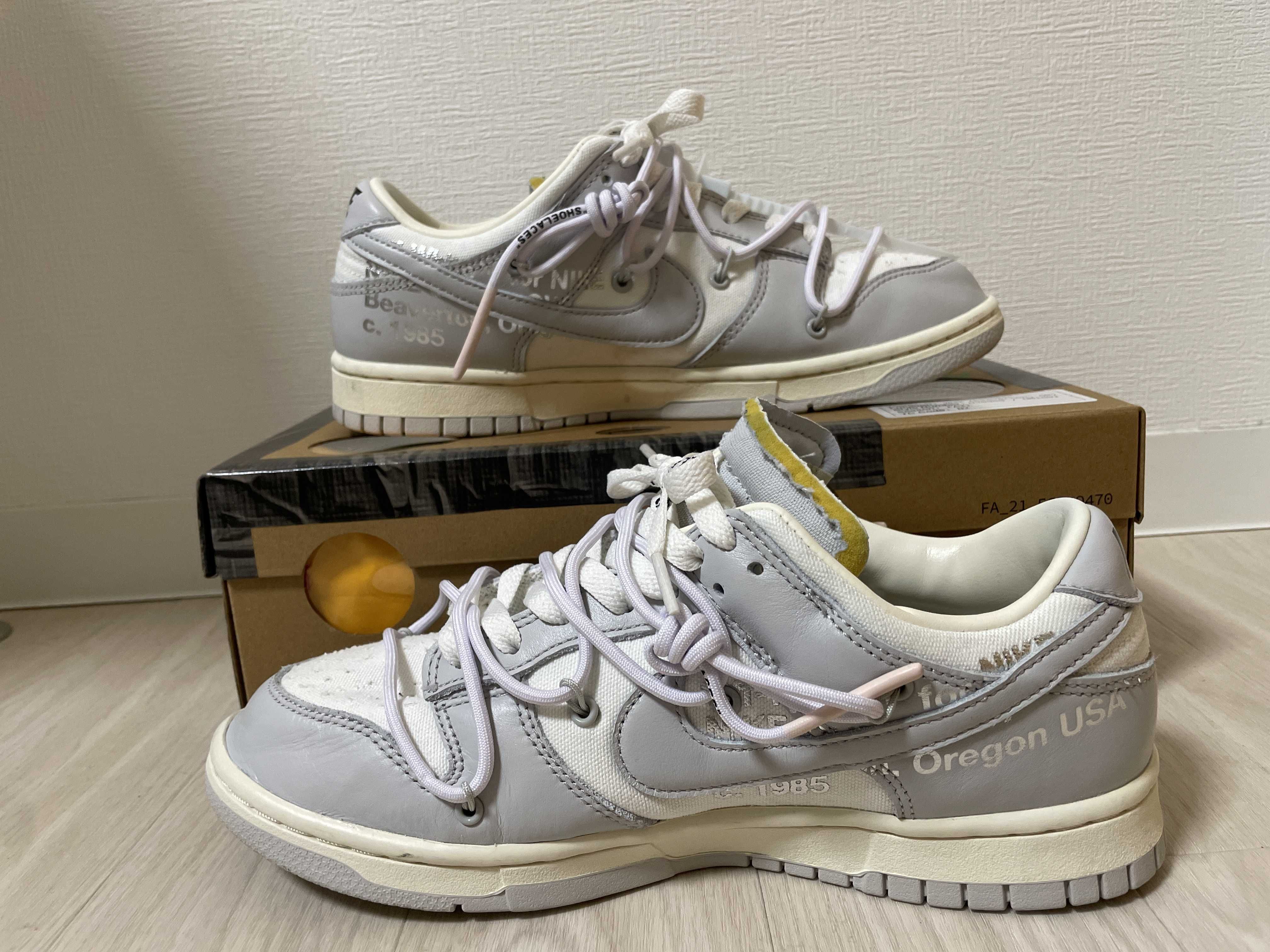 Off-White × Nike Dunk Low 1 of 50 "Lot.49"