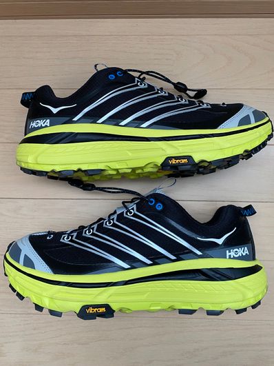 Hoka Mafate Three 2 "Black/Yellow"