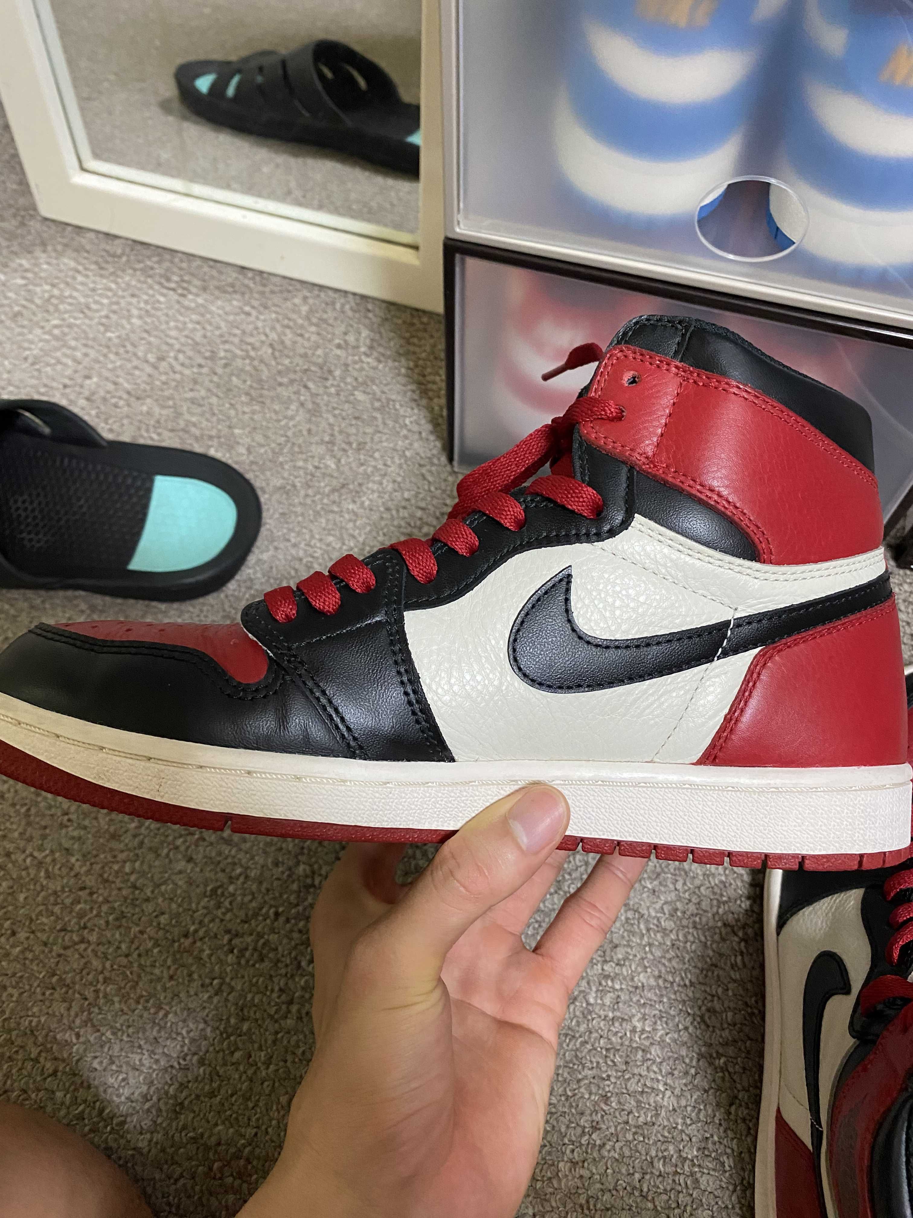 Nike Air Jordan 1 Retro High OG "Bred Toe"