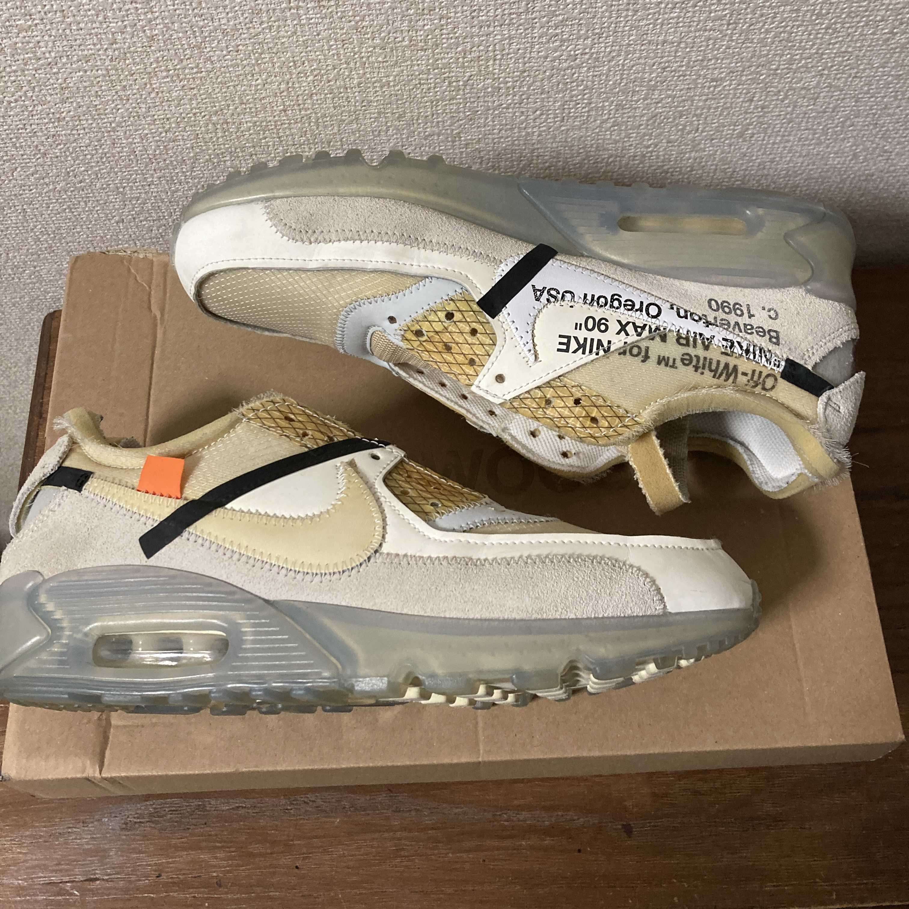 Off-White × Nike Air Max 90 "The 10/Sail"