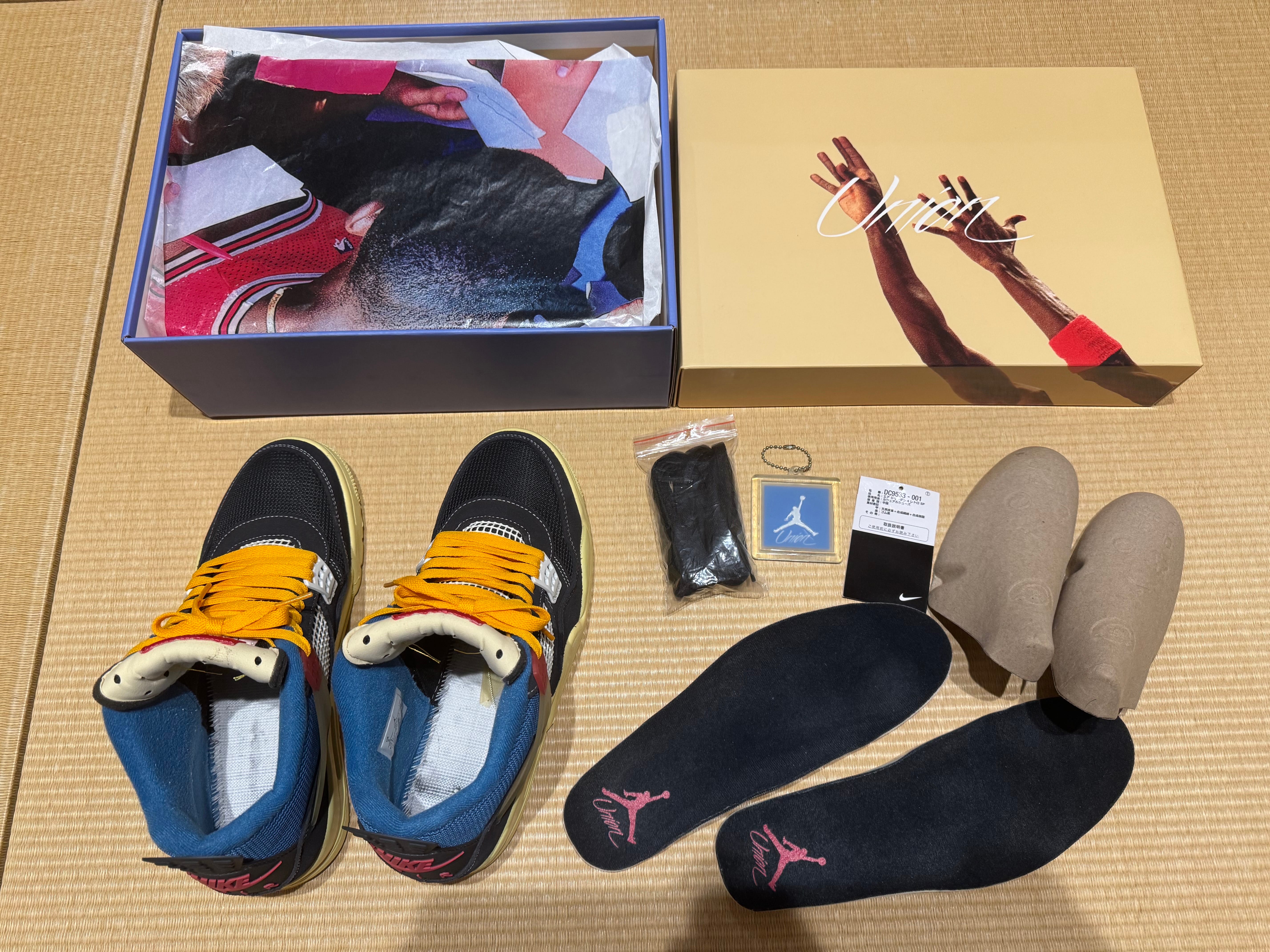 UNION × Nike Air Jordan 4 "Off Noir"