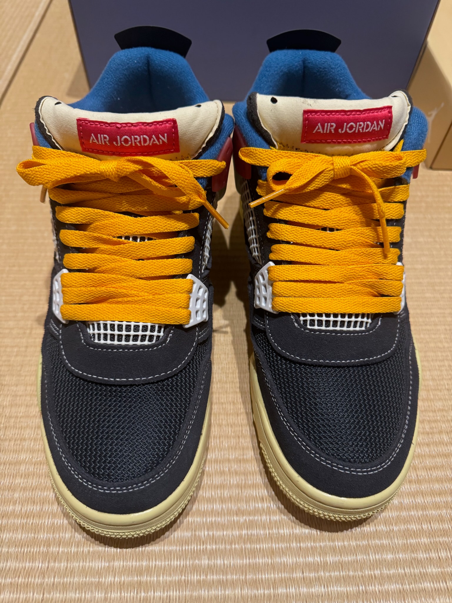UNION × Nike Air Jordan 4 "Off Noir"