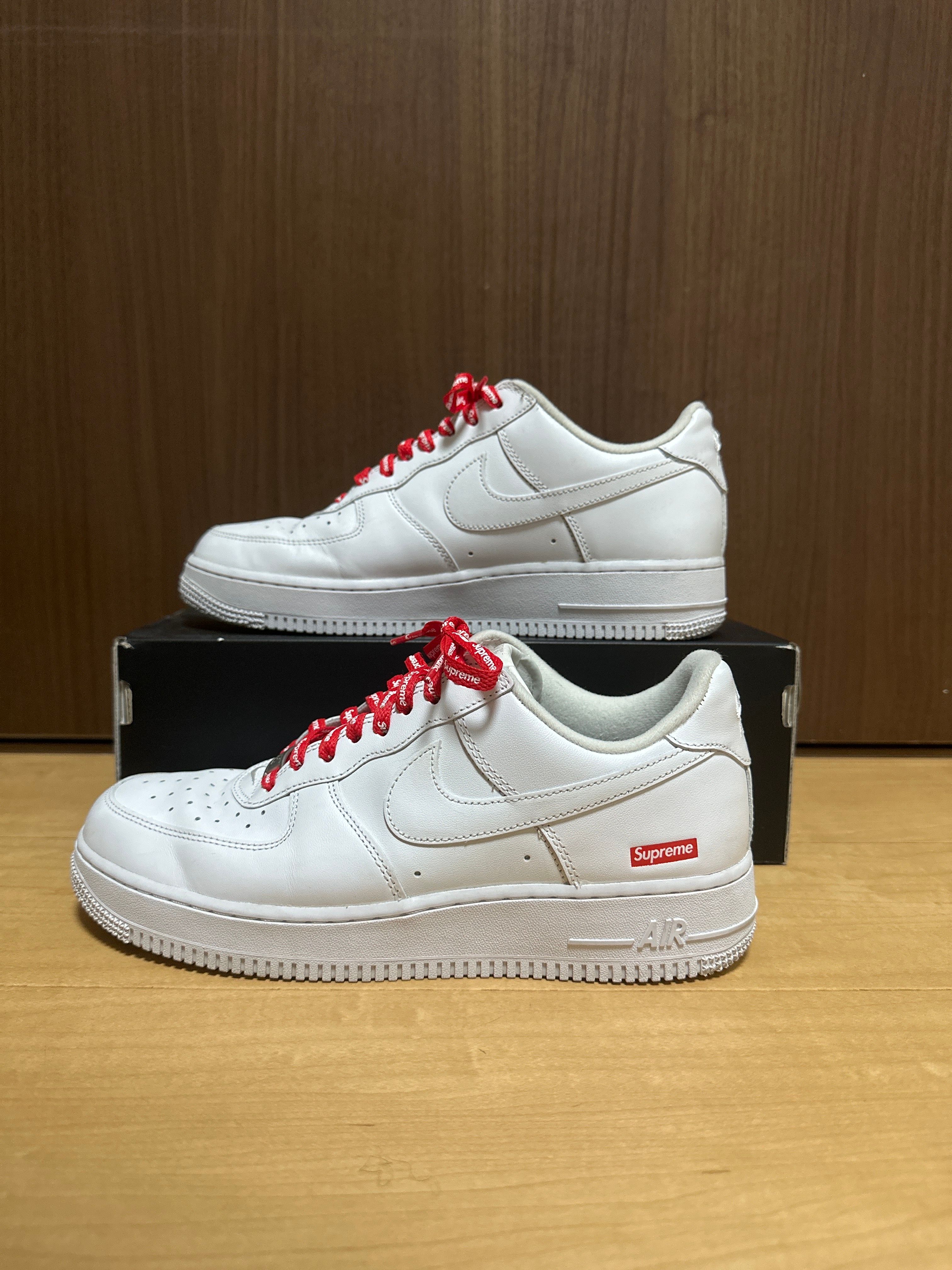 Supreme × Nike Air Force 1 Low "White"