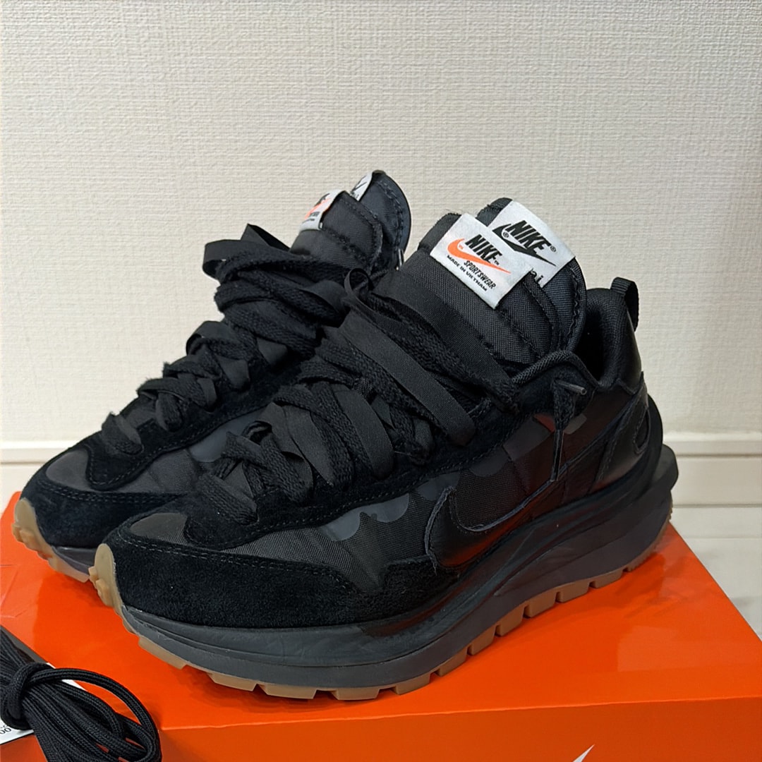 sacai × Nike Vapor Waffle "Black Gum"