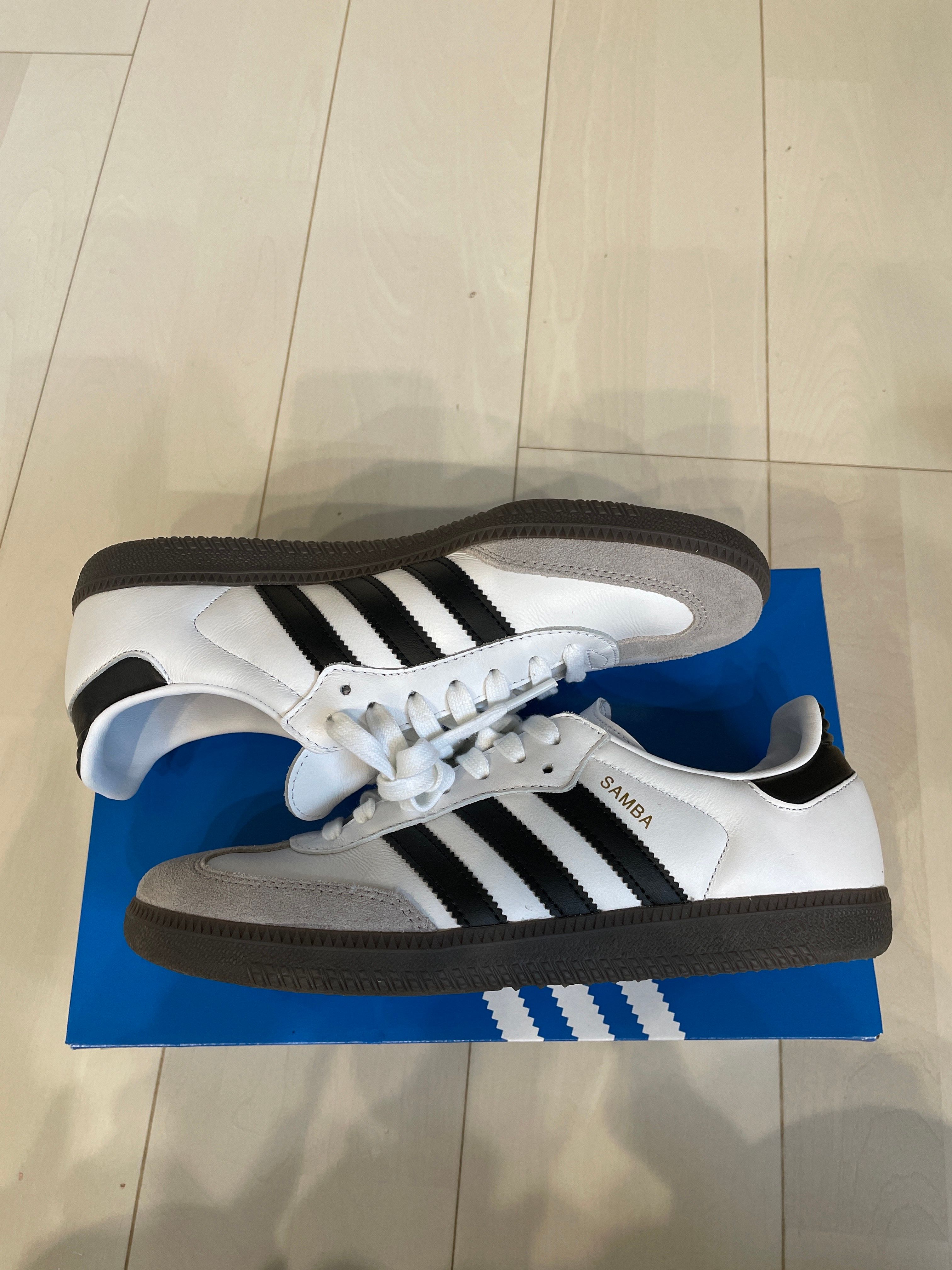 adidas Samba OG "Cloud White/Core Black/Clear Granite"