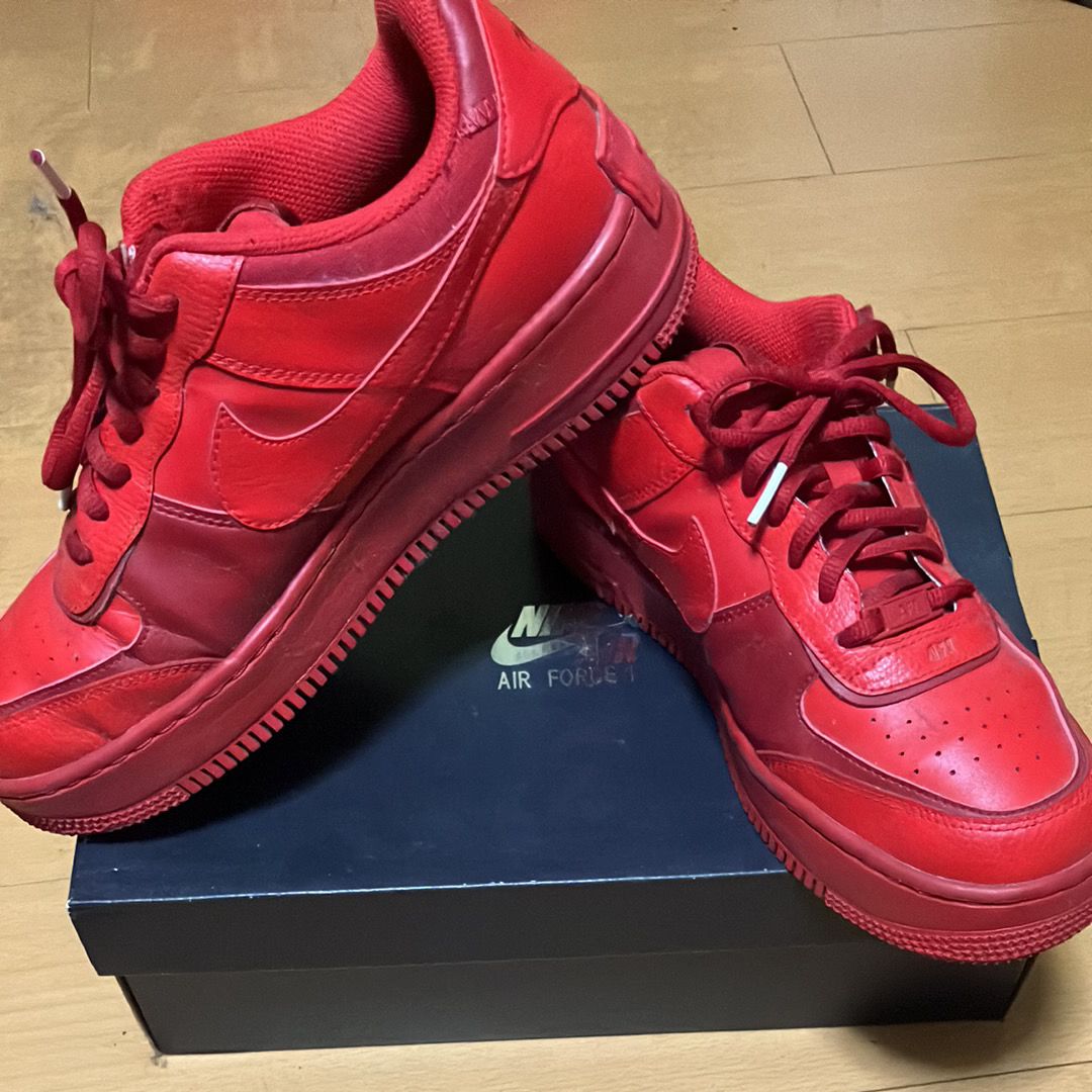 Nike Women's Air Force 1 Low Shadow "Triple Red"