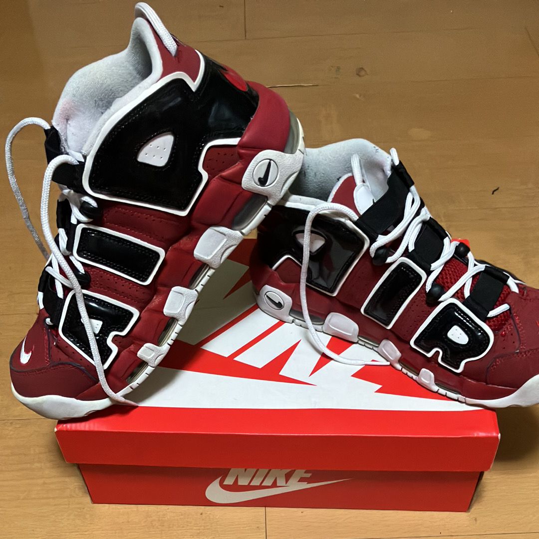 Nike Air More Uptempo ’96 "Black and Varsity Red" (2021)