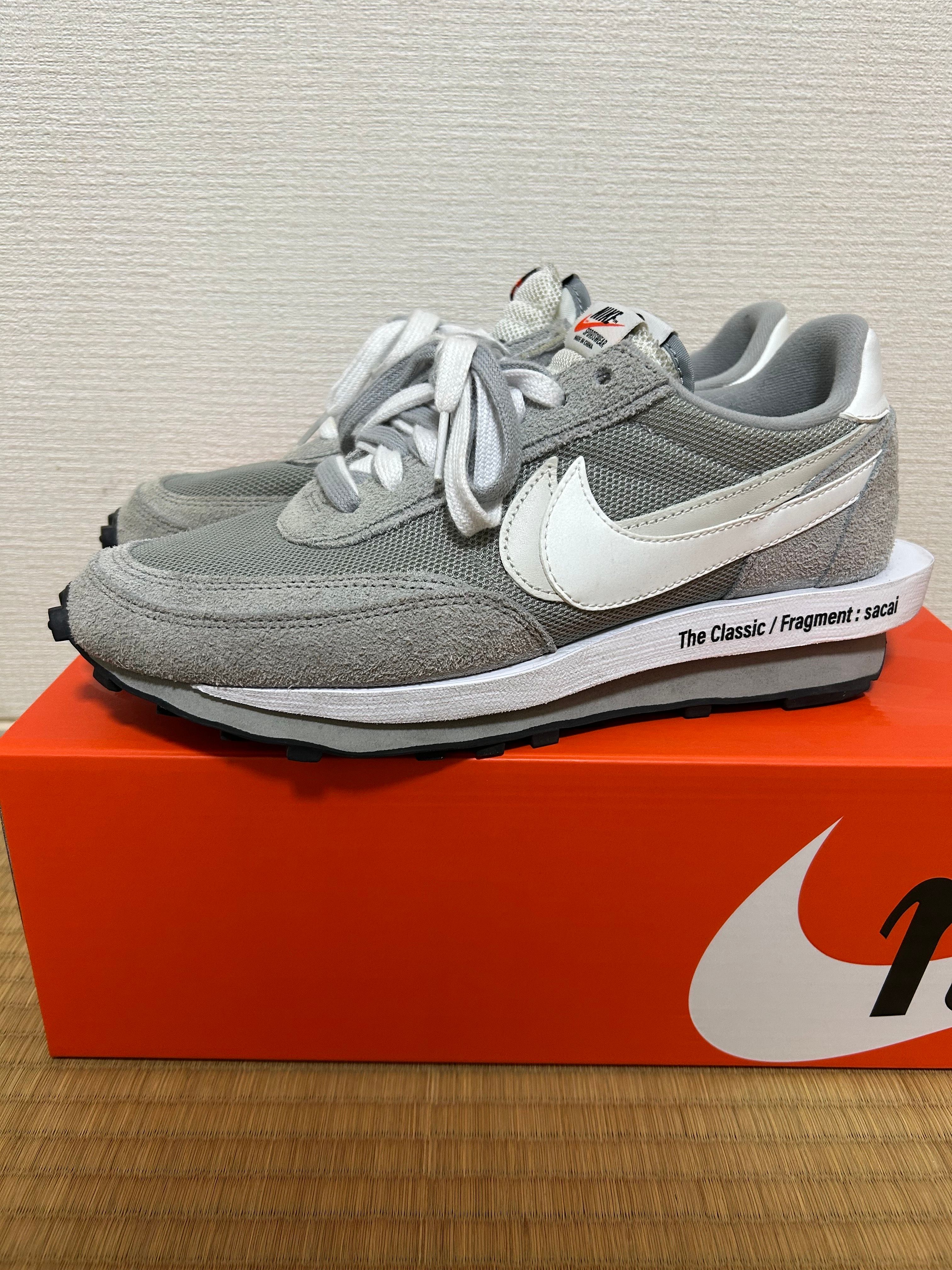 Fragment × sacai × Nike LD Waffle "Light Smoke Grey"