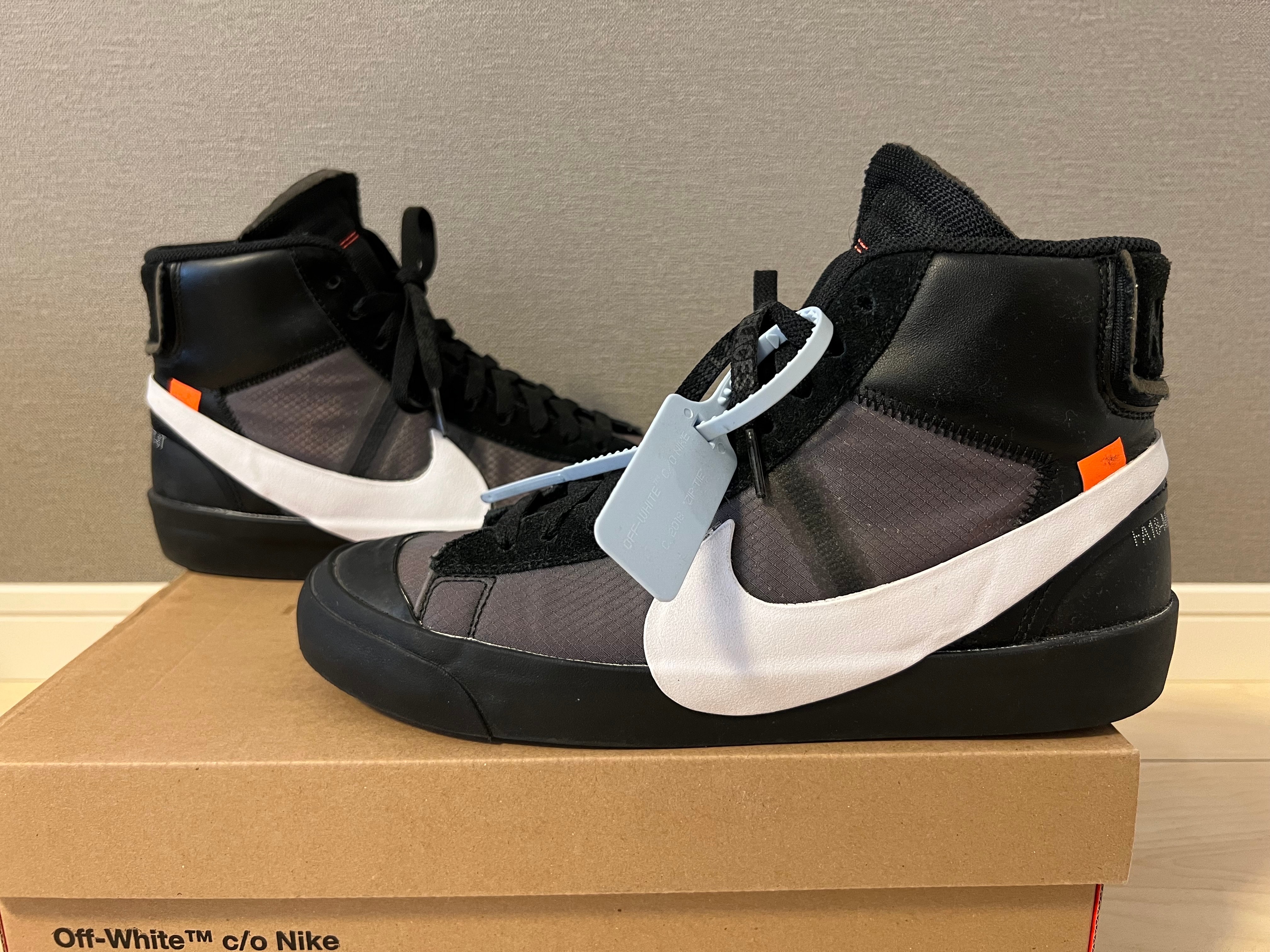 Off-White × Nike Blazer Studio Mid "Grim Reaper"
