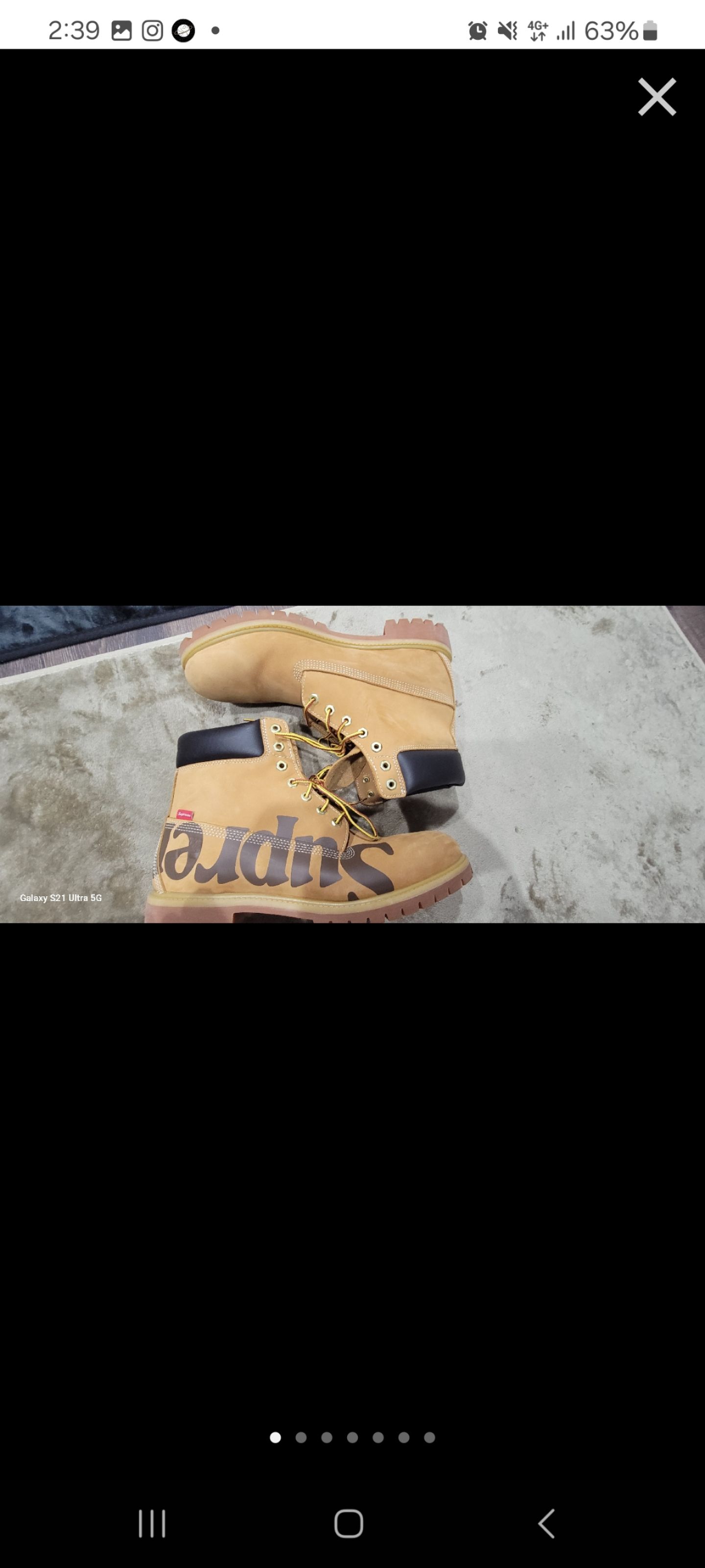 TIMBERLAND × Supreme 6" BOOT "WHEAT"