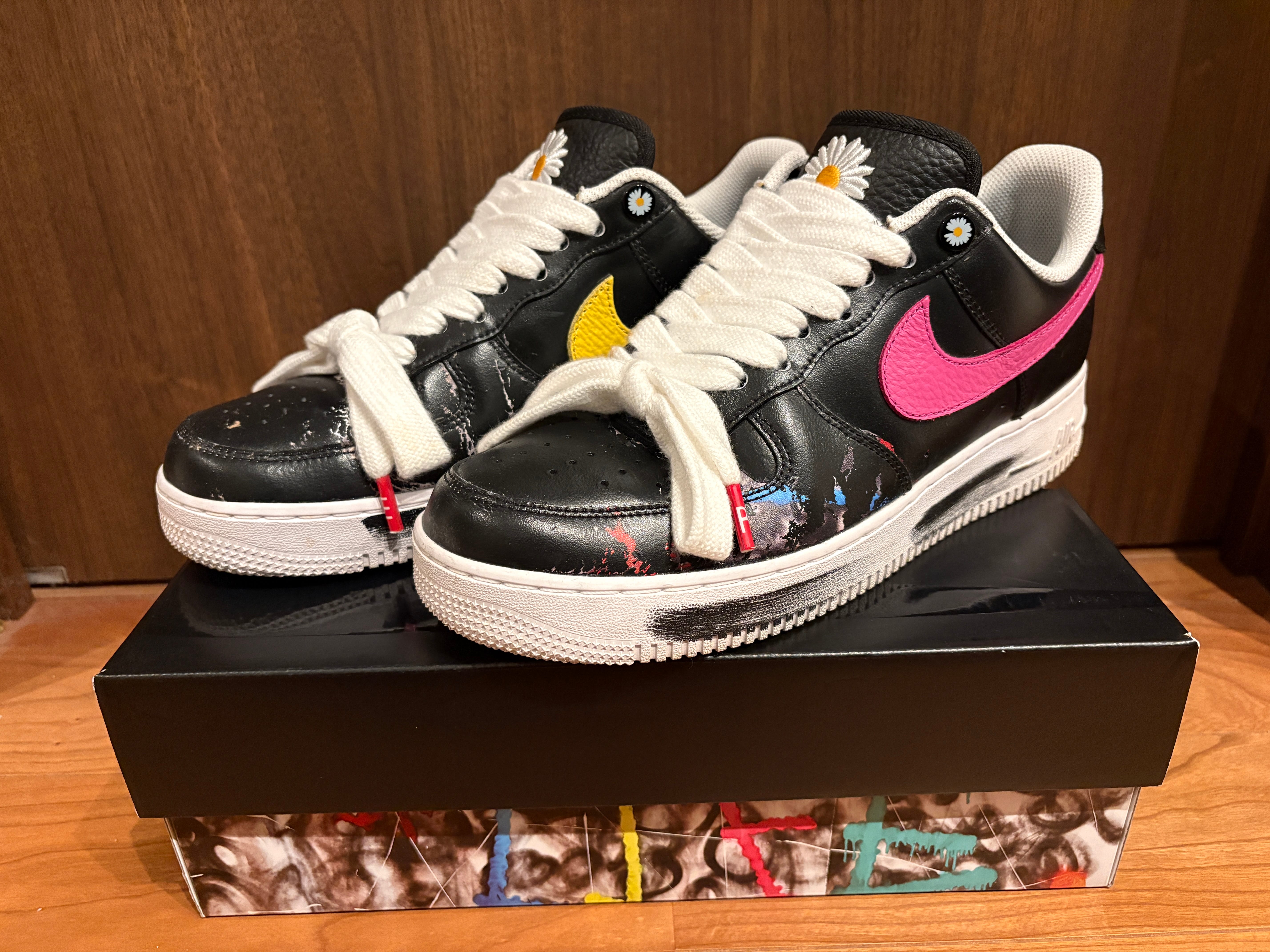 PEACEMINUSONE × Nike Air Force 1 Low '07 Para-Noise 3.0 "Black and Multi-Color" / G-DRAGON