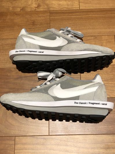 Fragment × sacai × Nike LD Waffle "Light Smoke Grey"