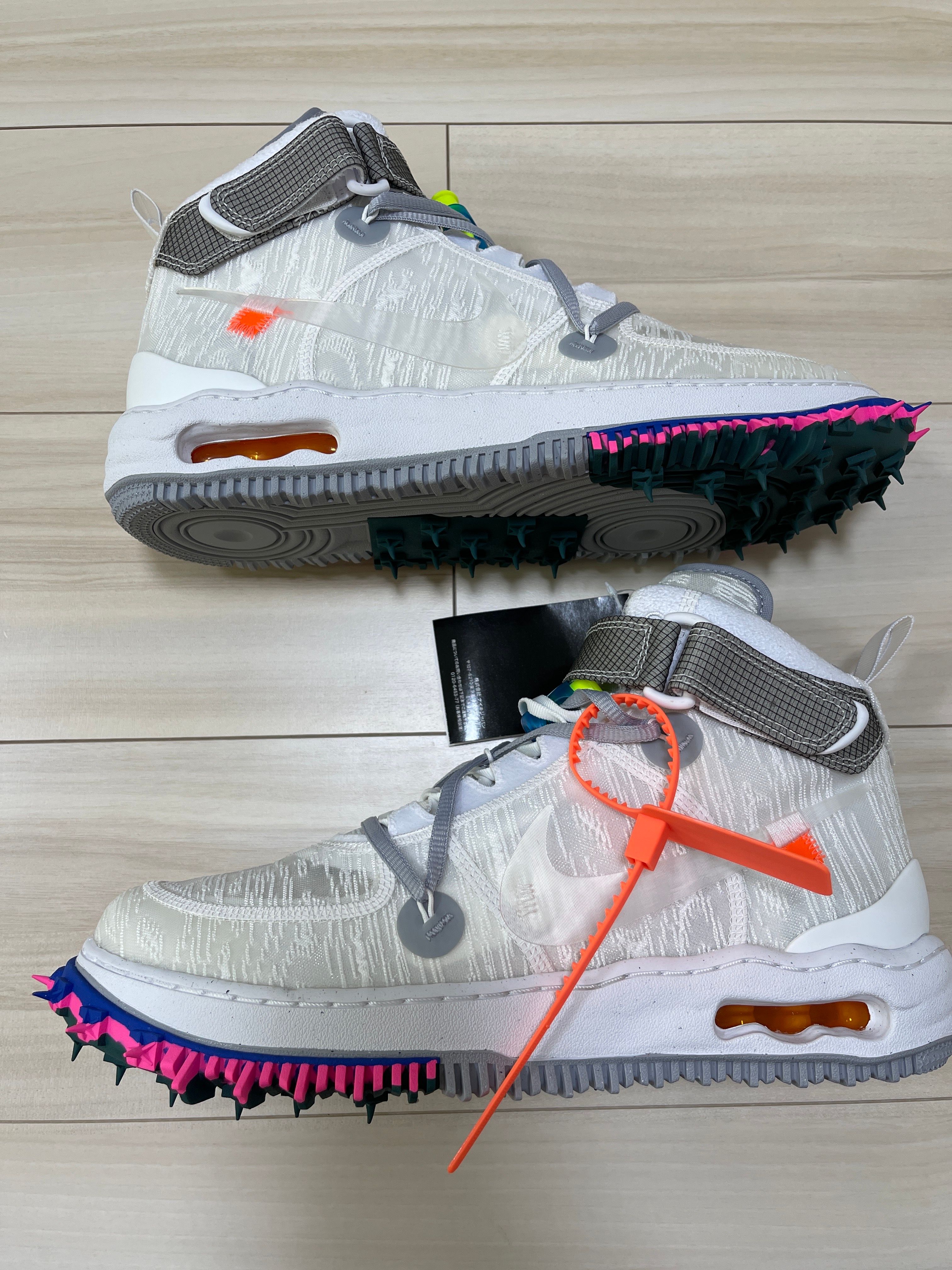 Off-White × Nike Air Force 1 Mid "White"