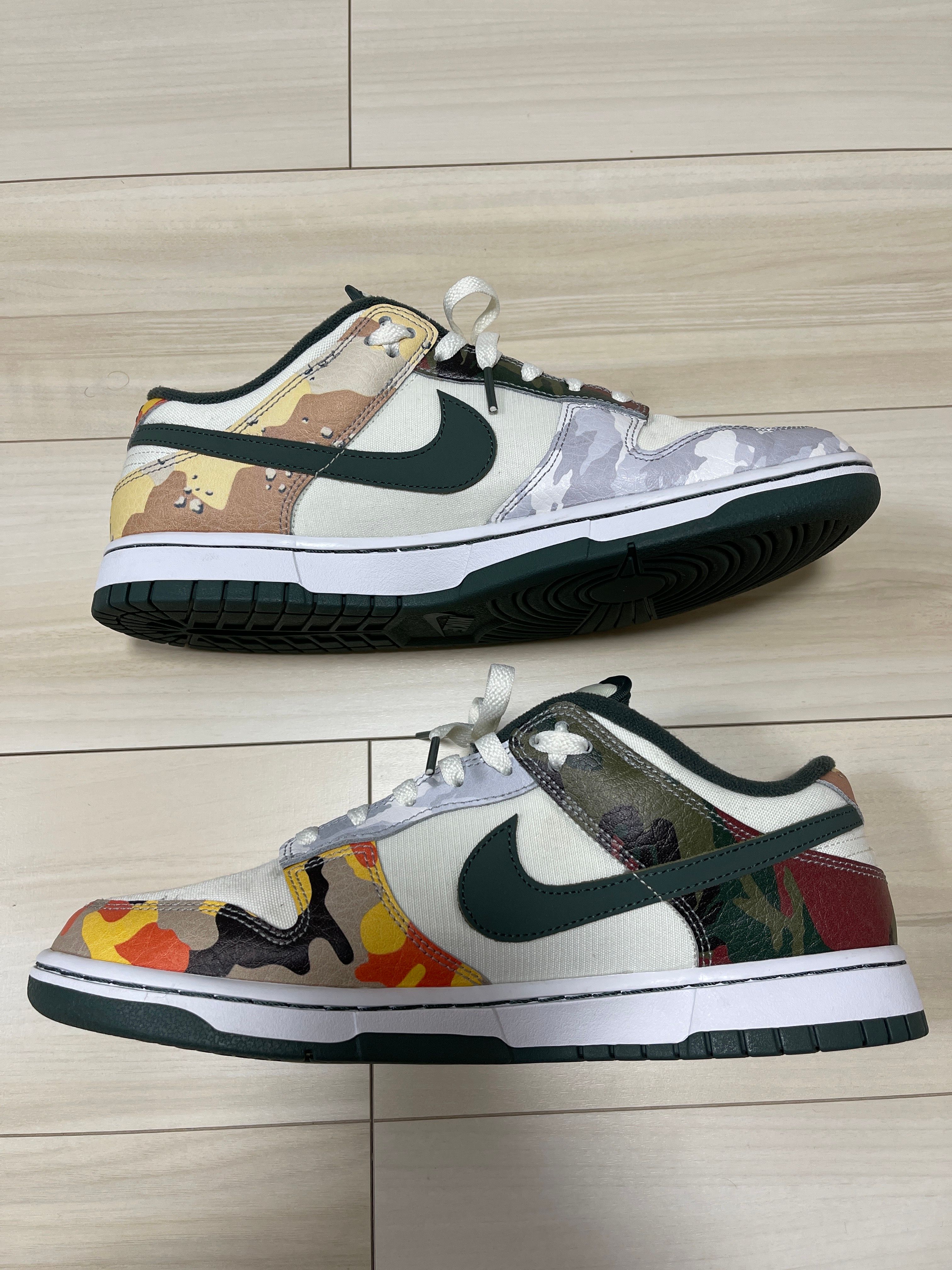 Nike Dunk Low "Sail Multi Camo"