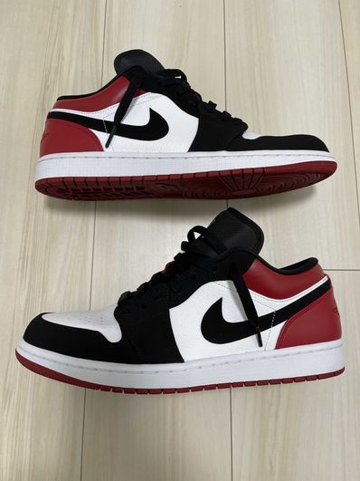 Nike Air Jordan 1 Low "Black Toe"