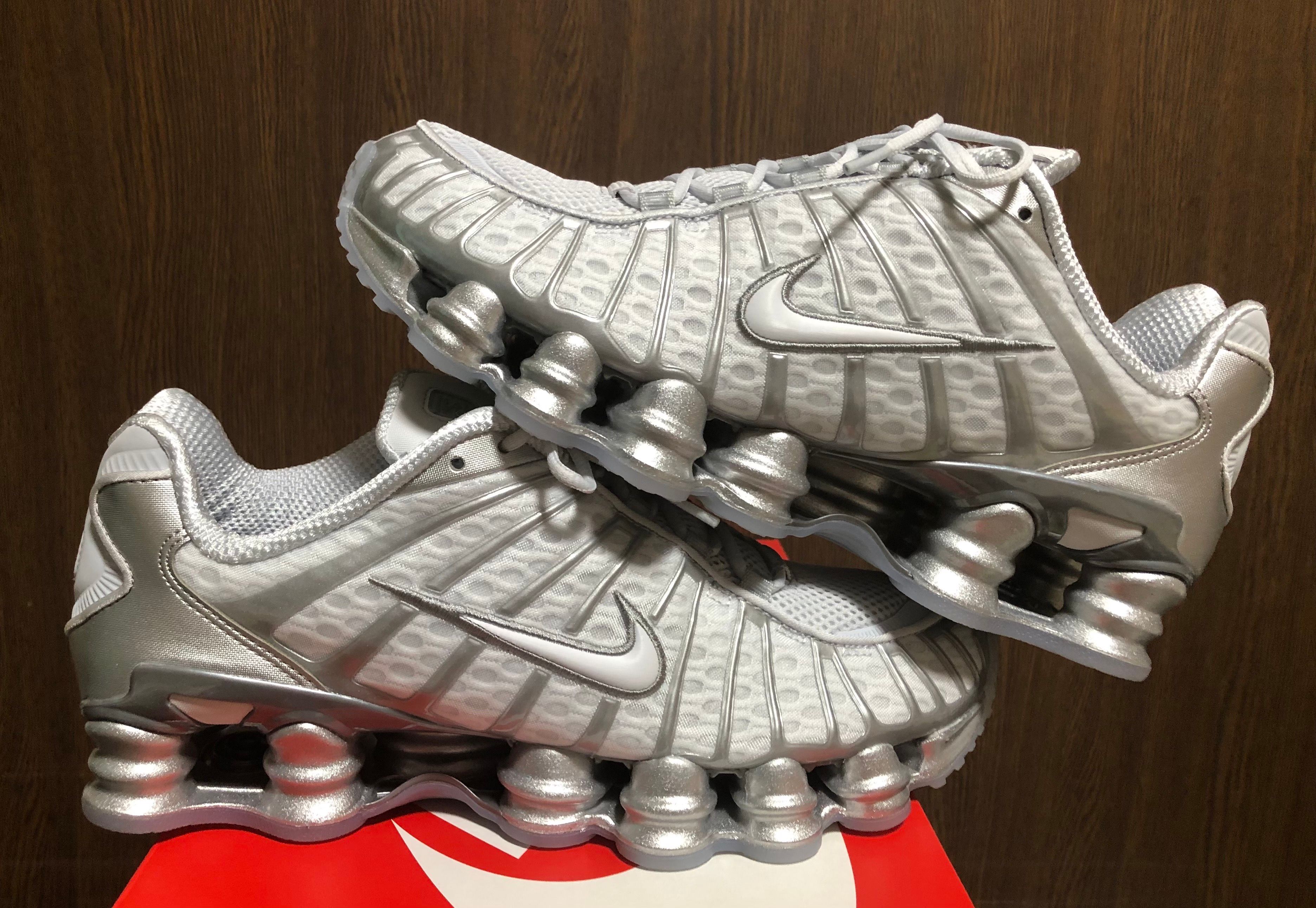Nike Women's Shox TL "Pure Platinum and Metallic Silver"
