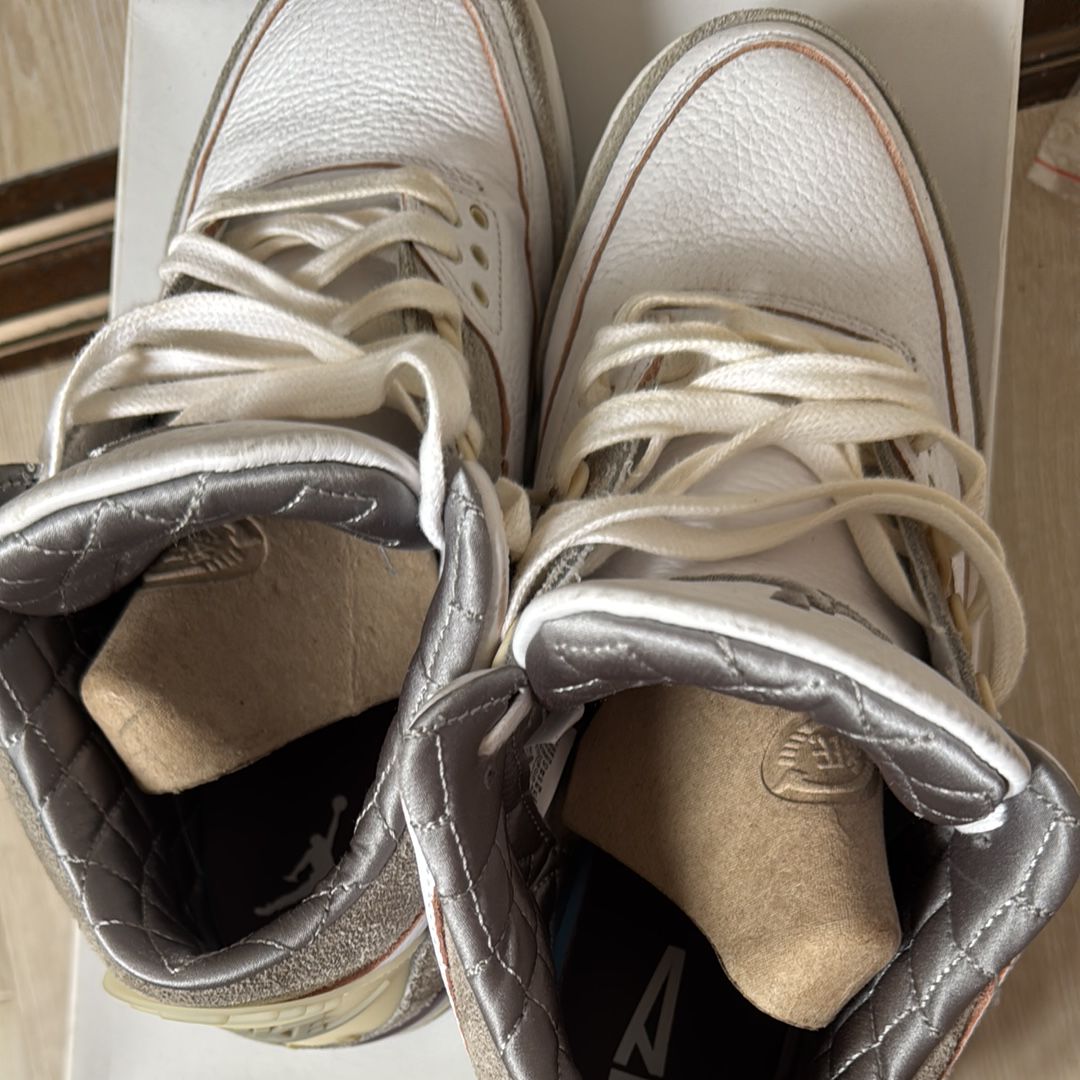 A Ma Maniere × Nike Women's Air Jordan 3 Retro SP "White/Medium Grey Violet Ore"