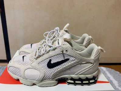 Stussy × Nike Air Zoom Spiridon CG 2 "Fossil/Black"