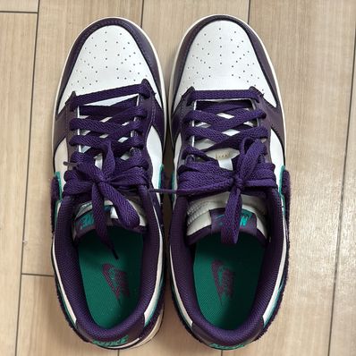 Nike Dunk Low Retro Chenille Swoosh "Grand Purple"