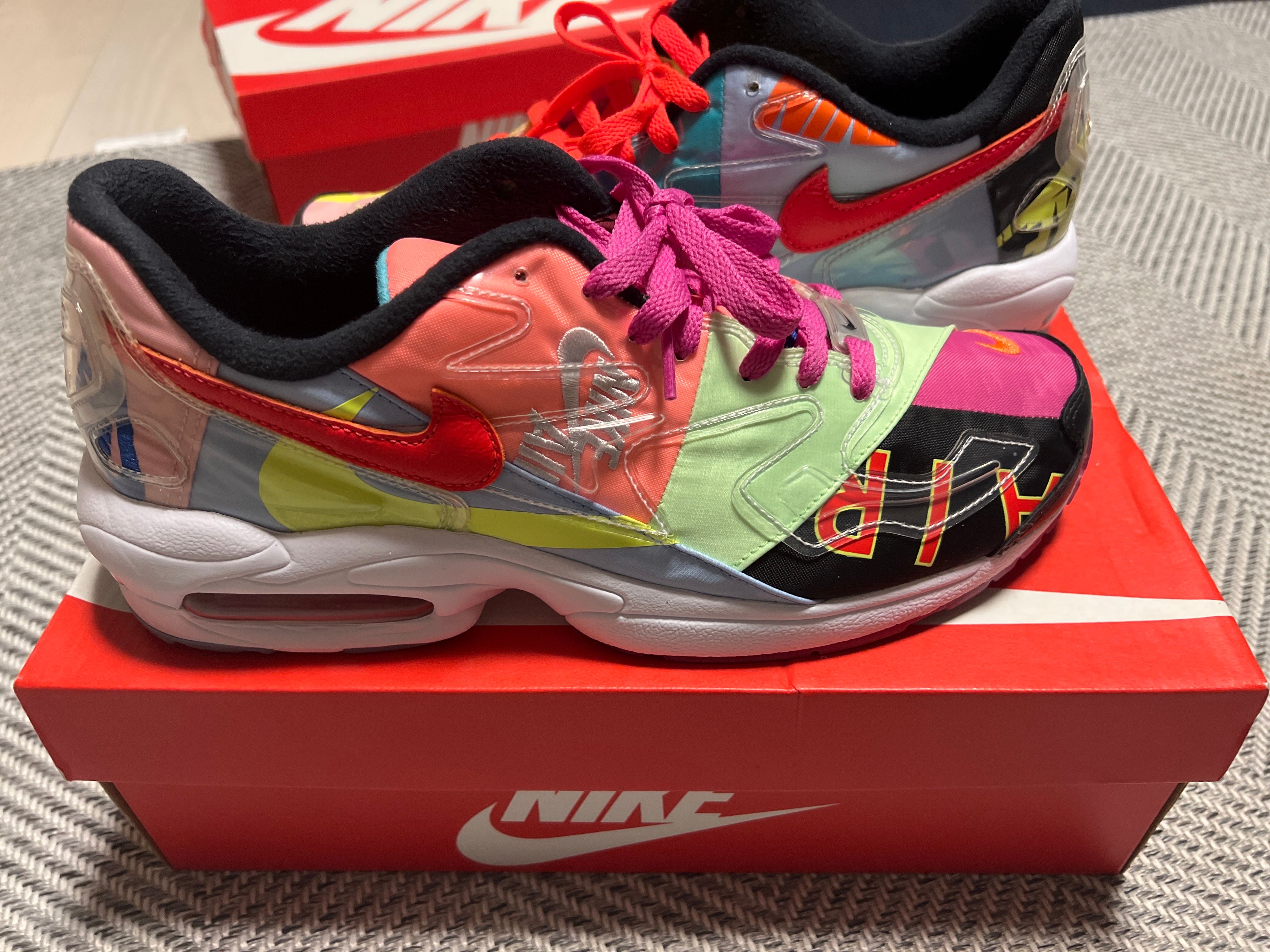 atmos × Nike Air Max 2 Light "Multi" (BV7406-001/CJ6200-001)