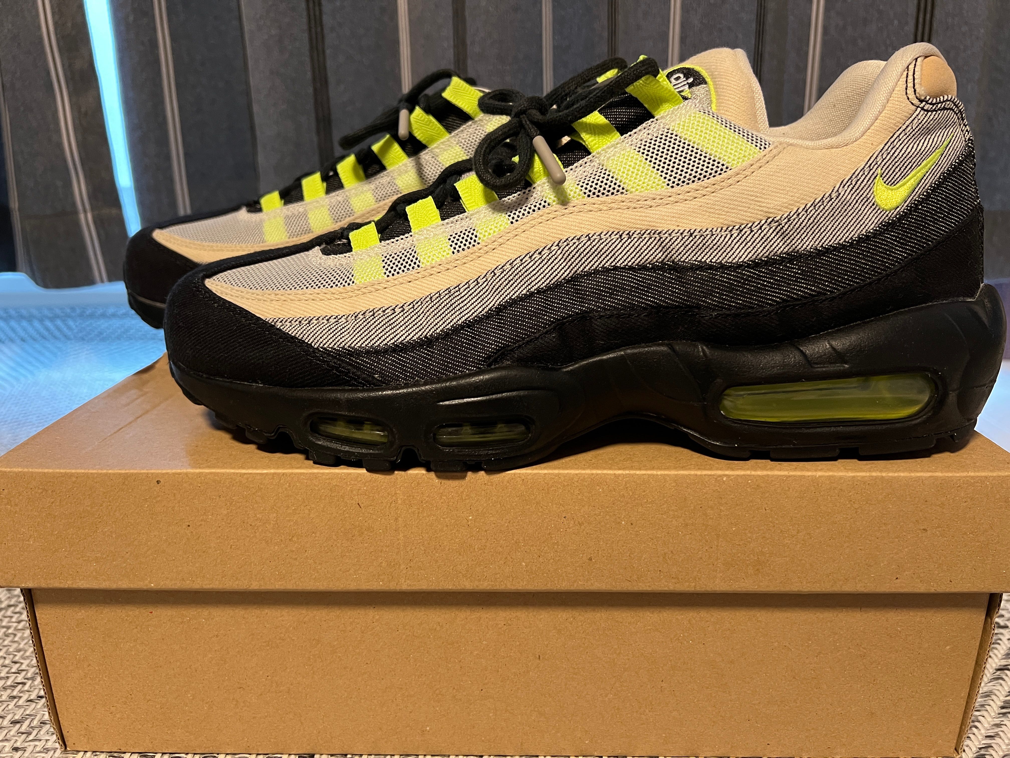 DENHAM × Nike Air Max 95 "Volt"
