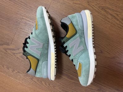 Stone Island × New Balance 574 Legacy "Green Clay"