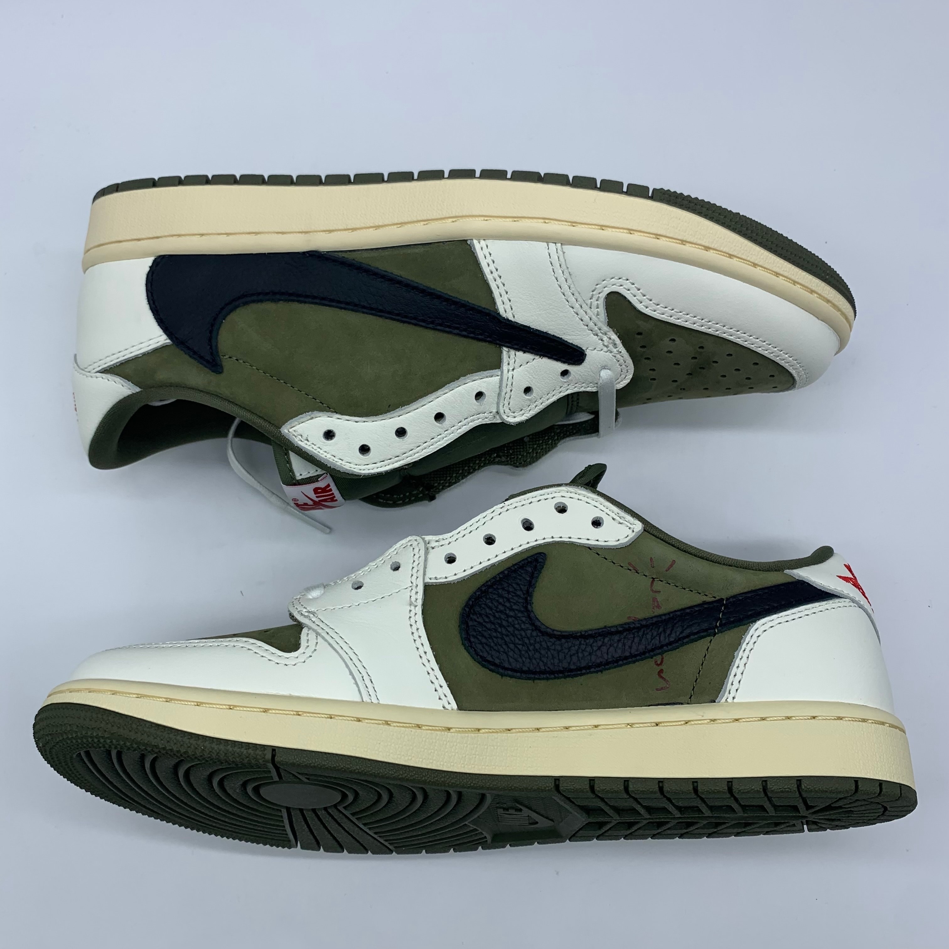 Travis Scott × Nike Air Jordan 1 Low OG SP "Reverse Olive"