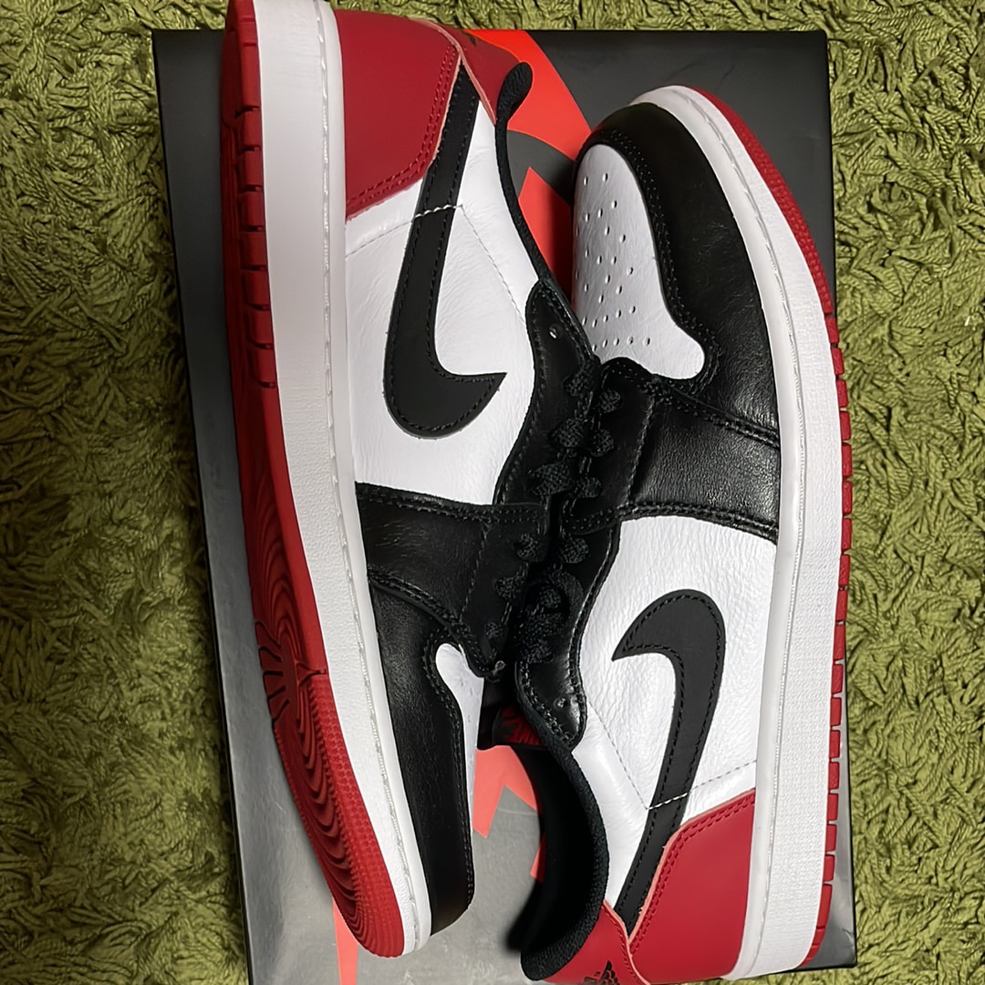 Nike Air Jordan 1 Retro Low OG "Black Toe"