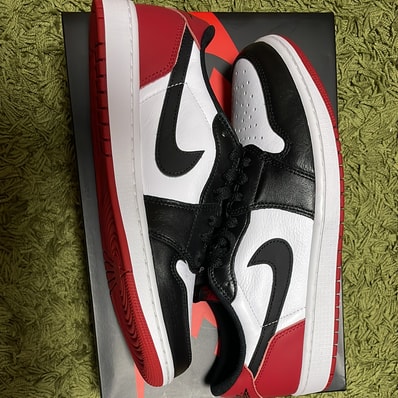 Nike Air Jordan 1 Retro Low OG "Black Toe"