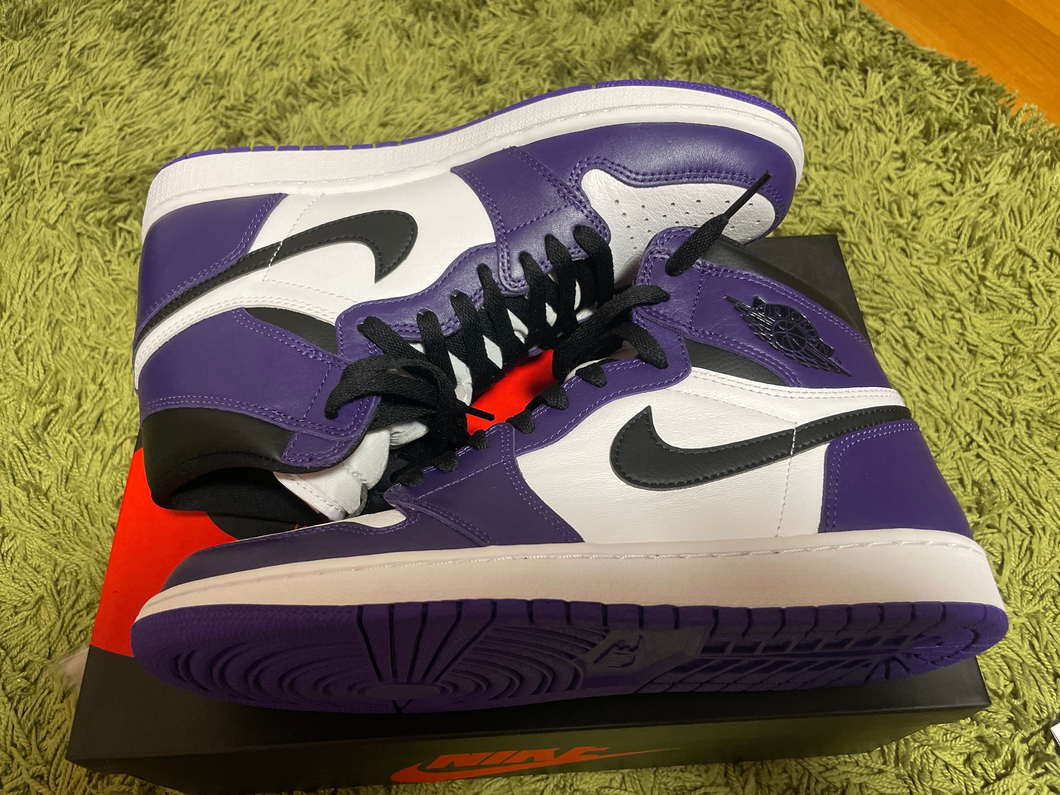 Nike Air Jordan 1 Retro High OG "Court Purple White/Black" (2020)