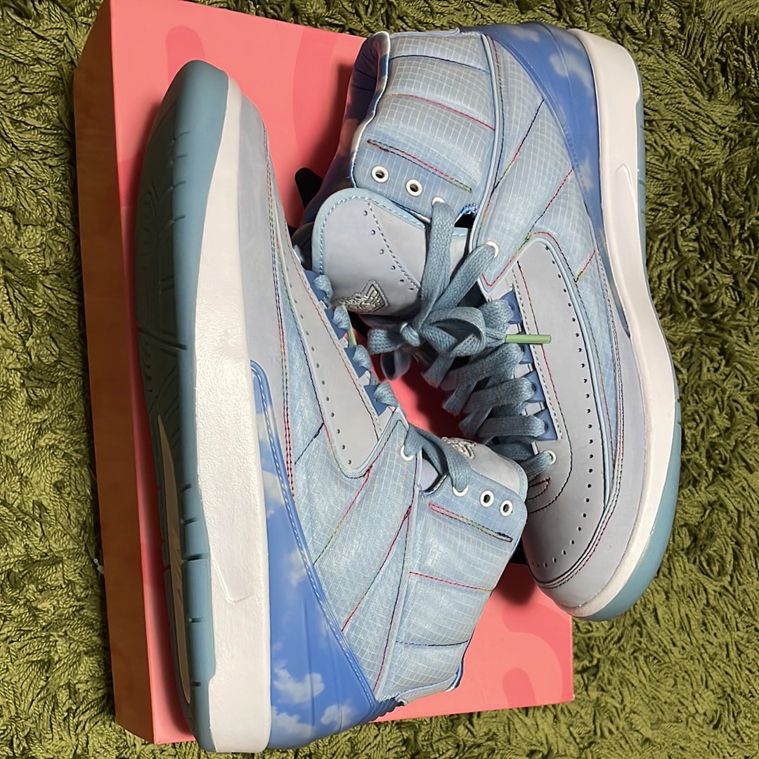 J Balvin × Nike Air Jordan 2 Retro SP "Celestine Blue/White/Multi Color"