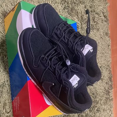 Gnarhunters × Nike SB Dunk Low "Black/White"